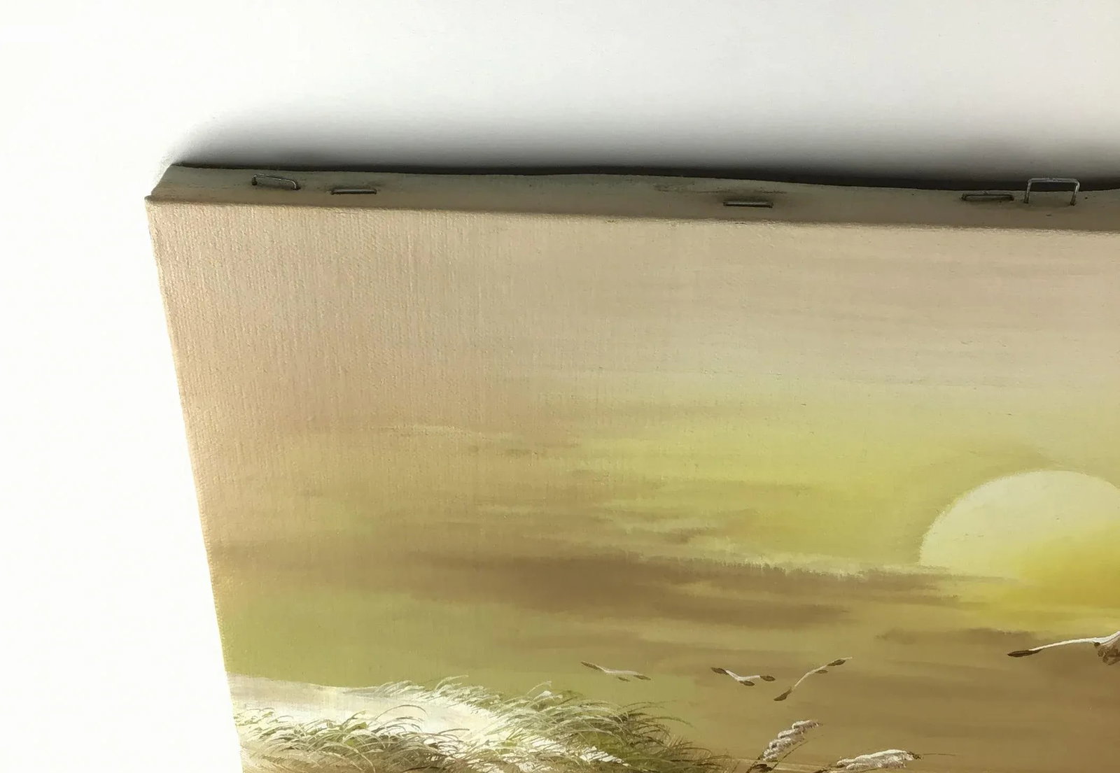 Original Artisan Signed Seascape Oil Painting on Canvas - 6