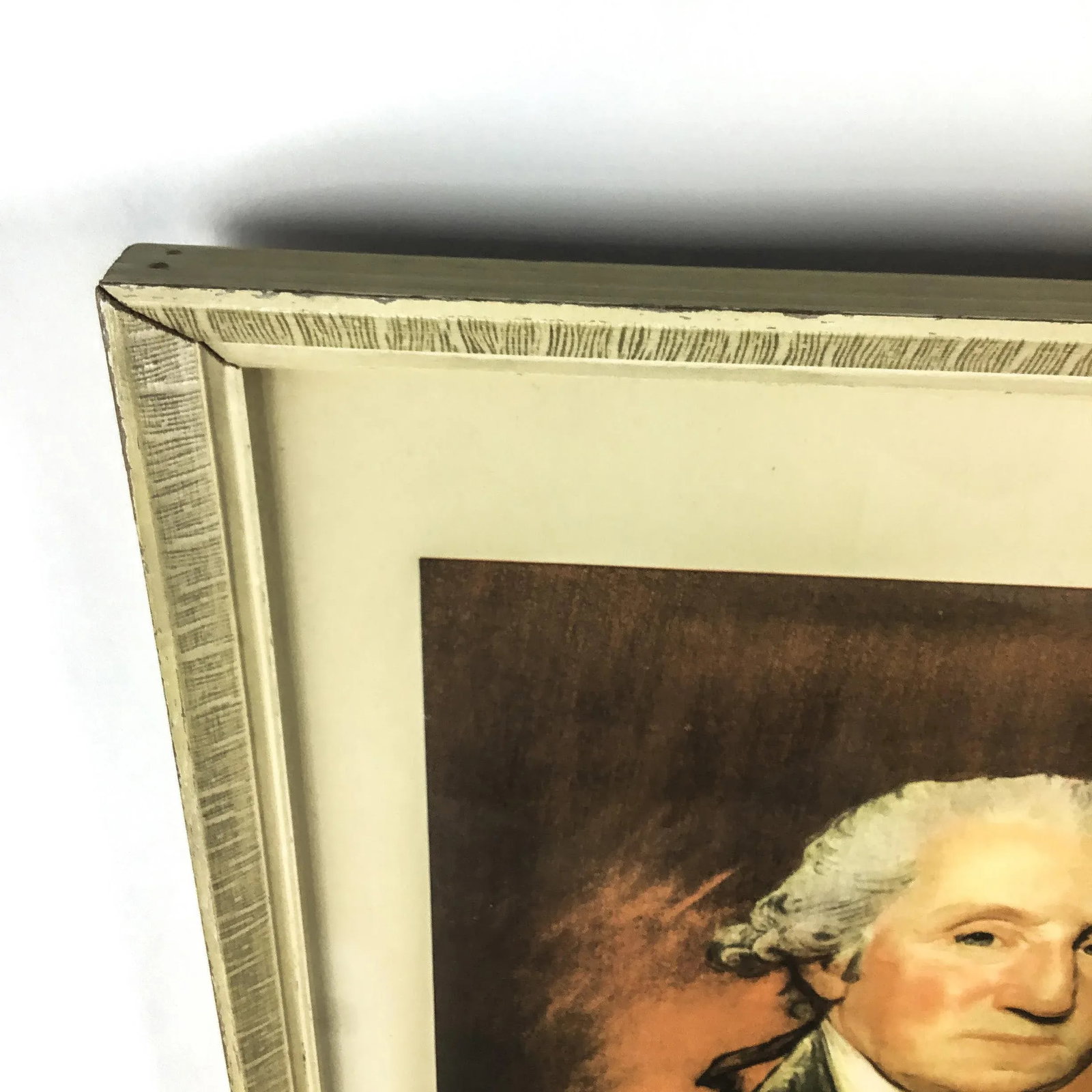Offset Lithography Print of George Washington by Gilbert Stuart - 4