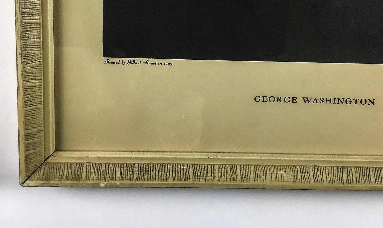 Offset Lithography Print of George Washington by Gilbert Stuart - 6