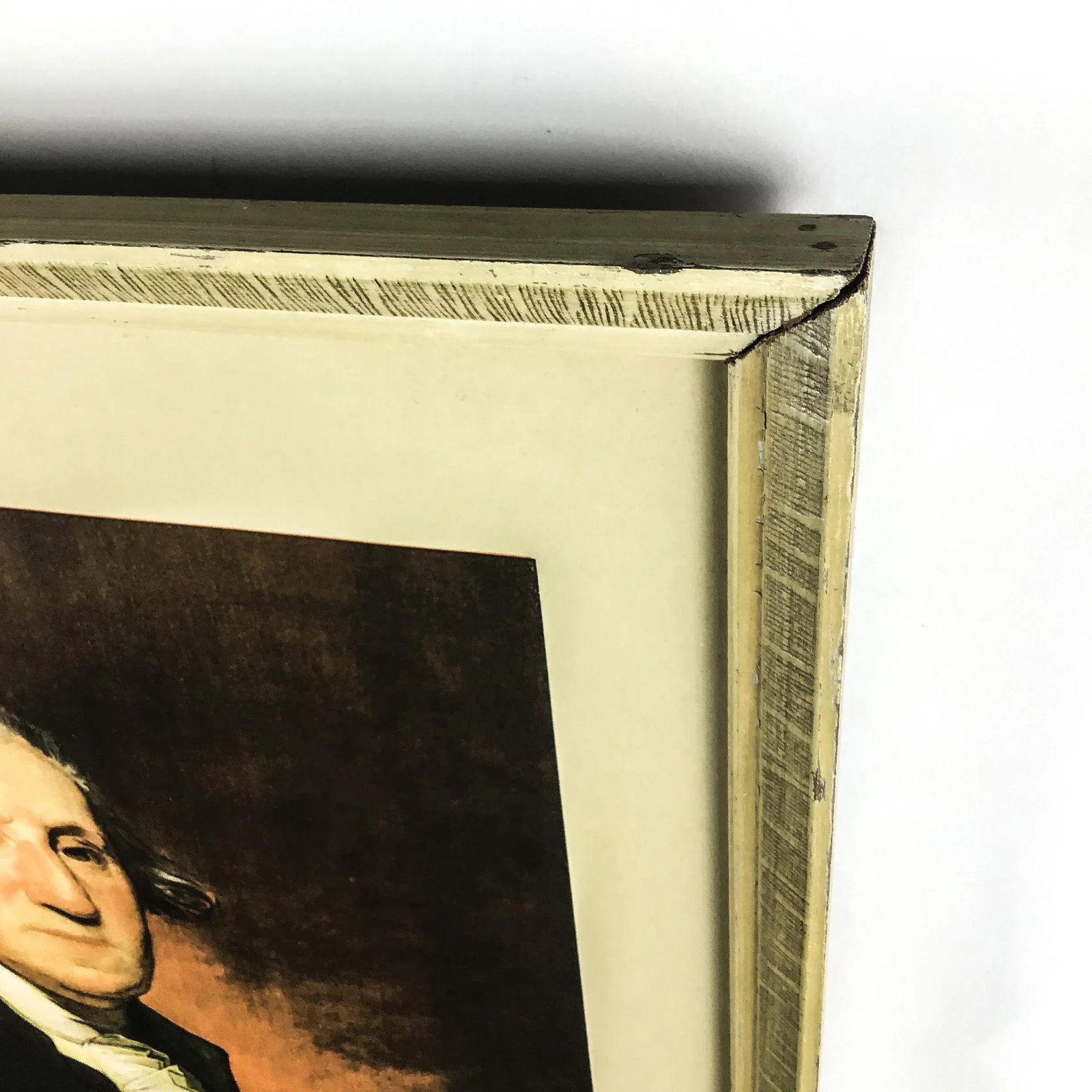 Offset Lithography Print of George Washington by Gilbert Stuart - 8