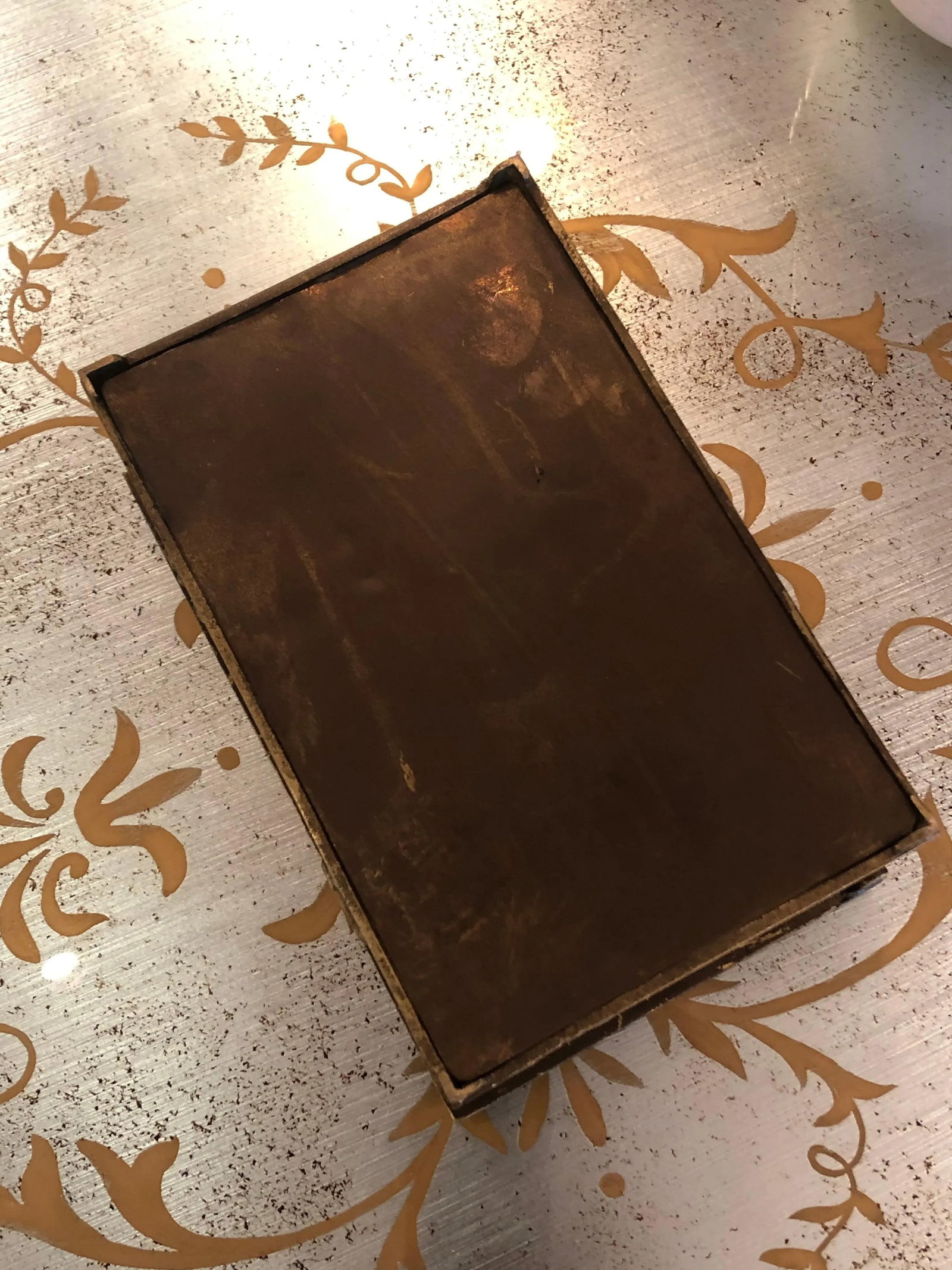Bronze Antique Jewelry Box - 7