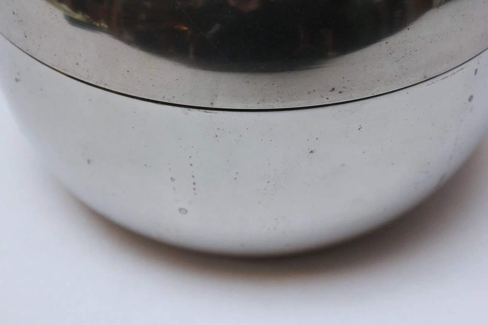 Italian Modernist Stainless Steel "Pear" Ice Bucket - 10