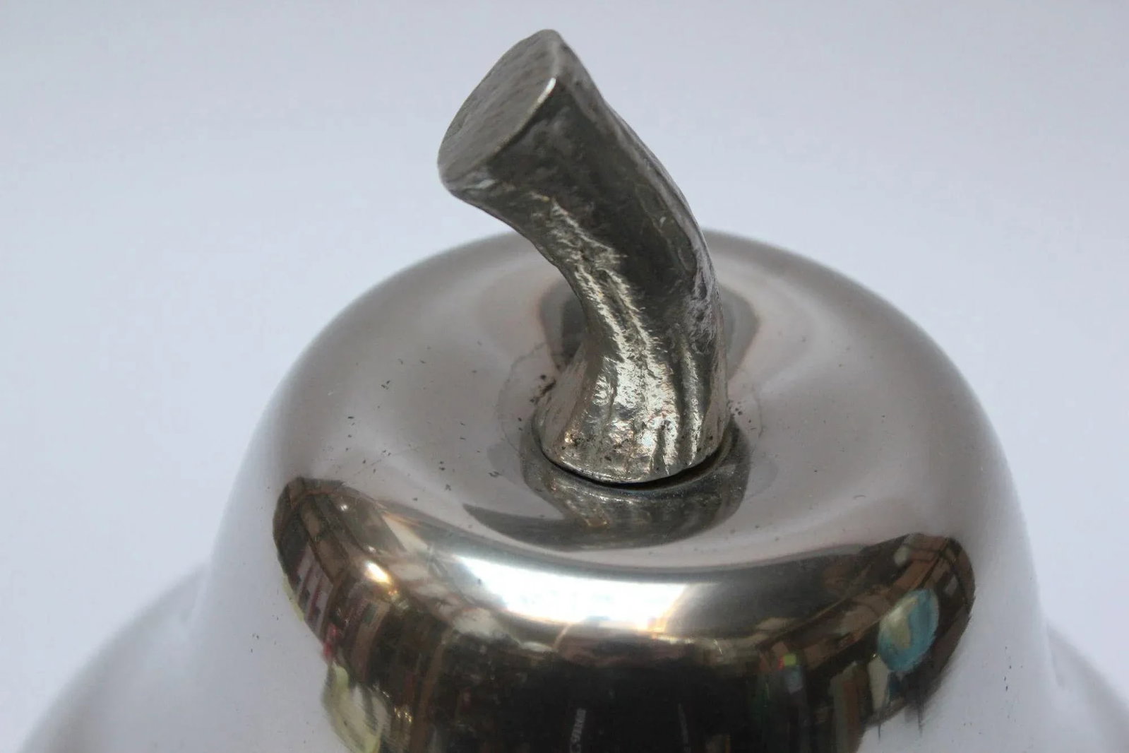 Italian Modernist Stainless Steel "Pear" Ice Bucket - 12