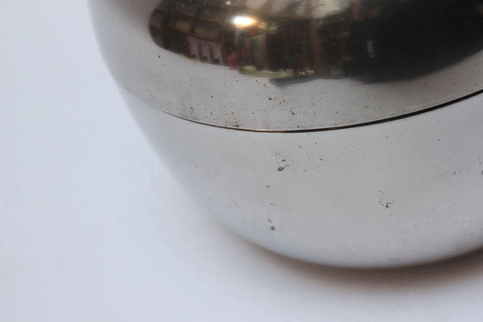 Italian Modernist Stainless Steel "Pear" Ice Bucket - 9