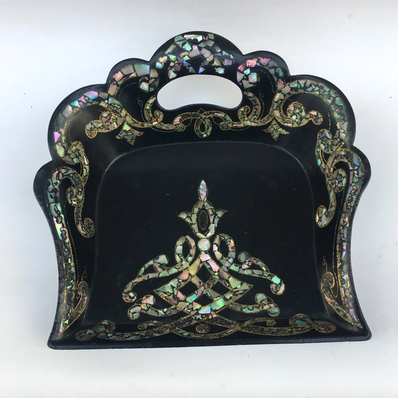 Napoleon III Papier-Mache Crumber & Brush - A Pair - 2