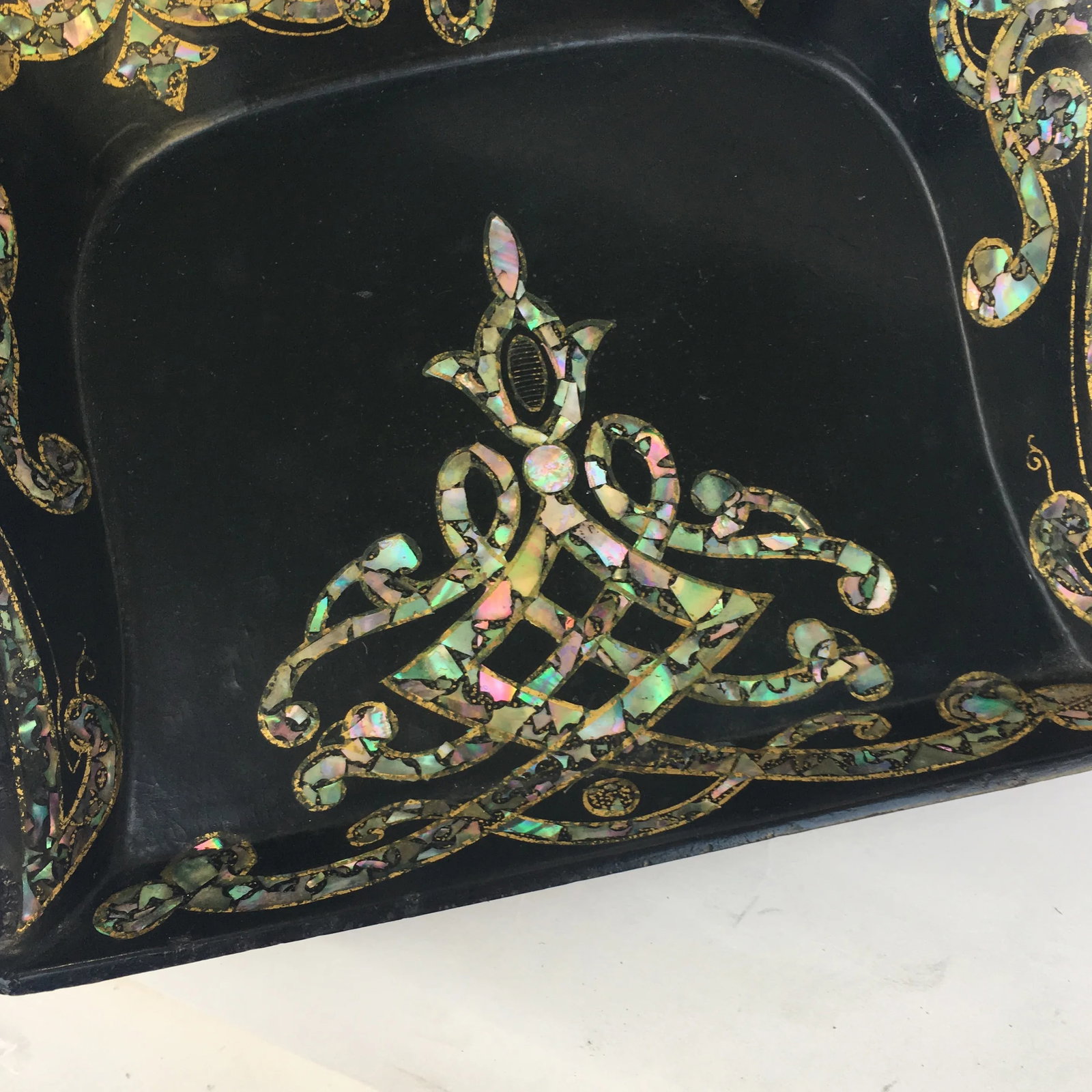 Napoleon III Papier-Mache Crumber & Brush - A Pair - 5
