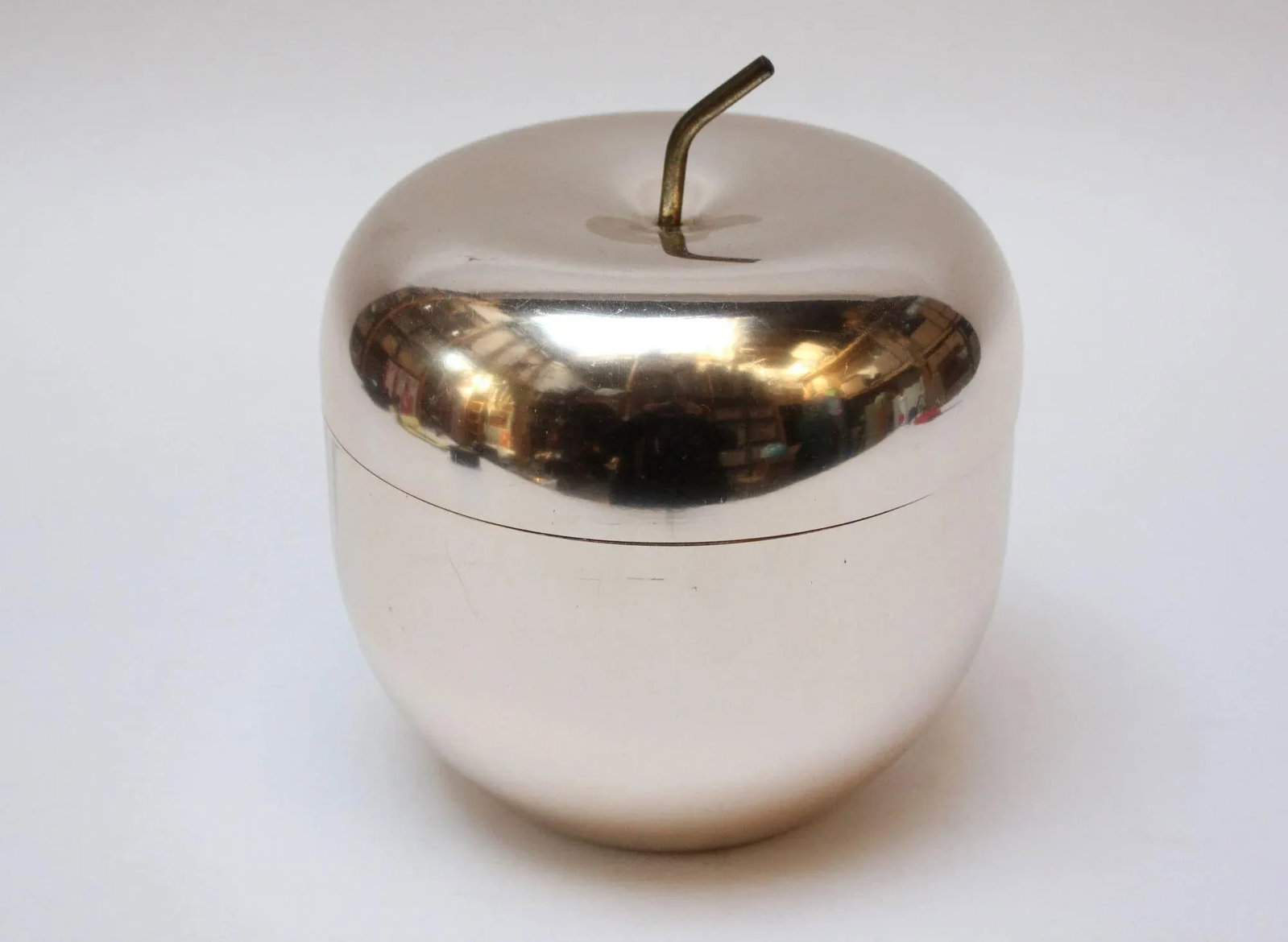 Vintage "Mela" Aluminum Ice Bucket Attributed to Ettore Sottsass - 2