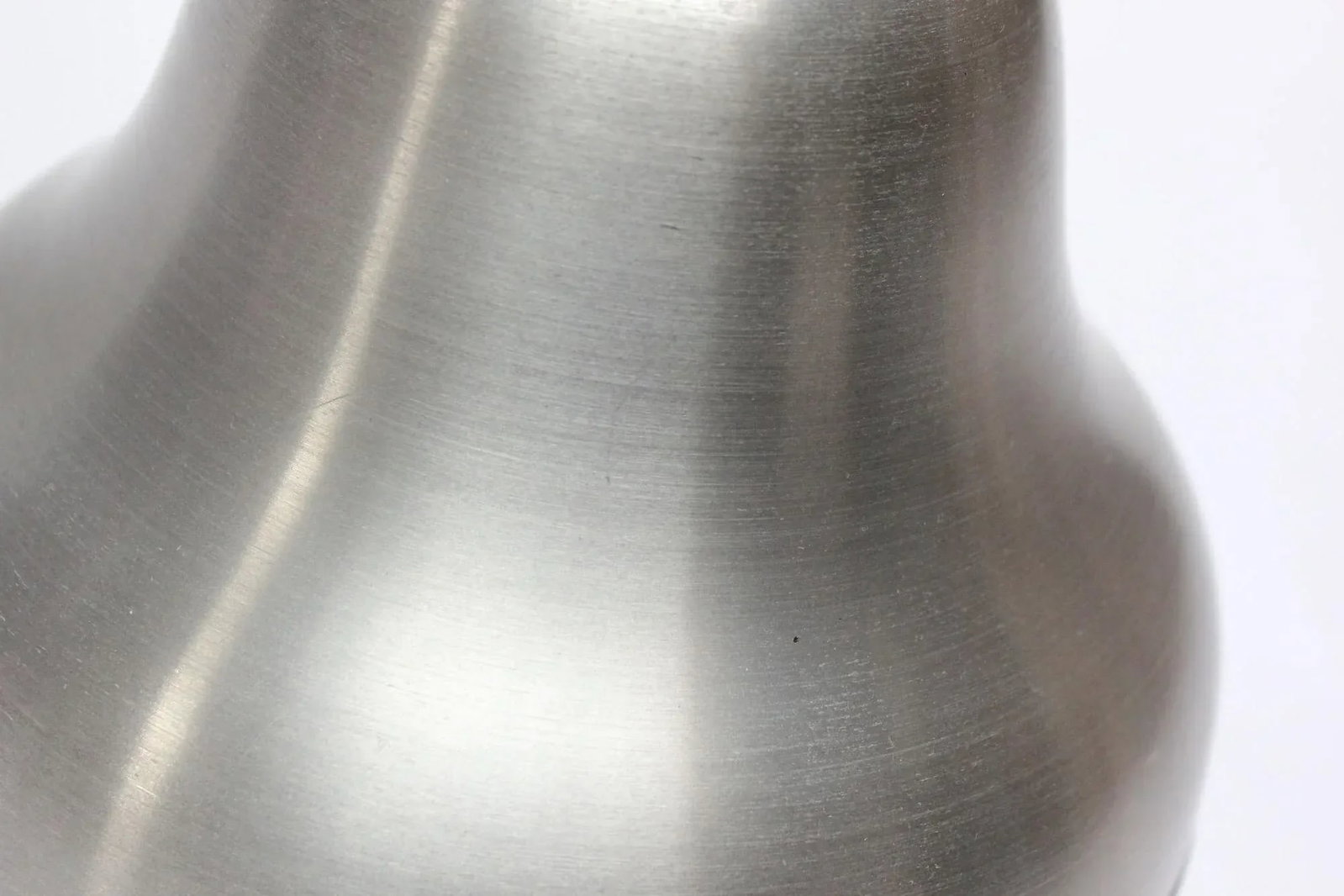 Italian Modernist Brushed Aluminum "Pear" Ice Bucket - 9