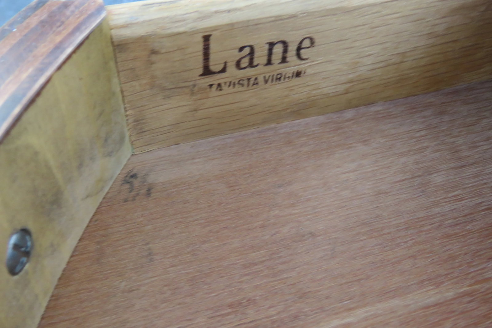 Lane Hollywood Regency Inlay Side End Tables a Pair - 6