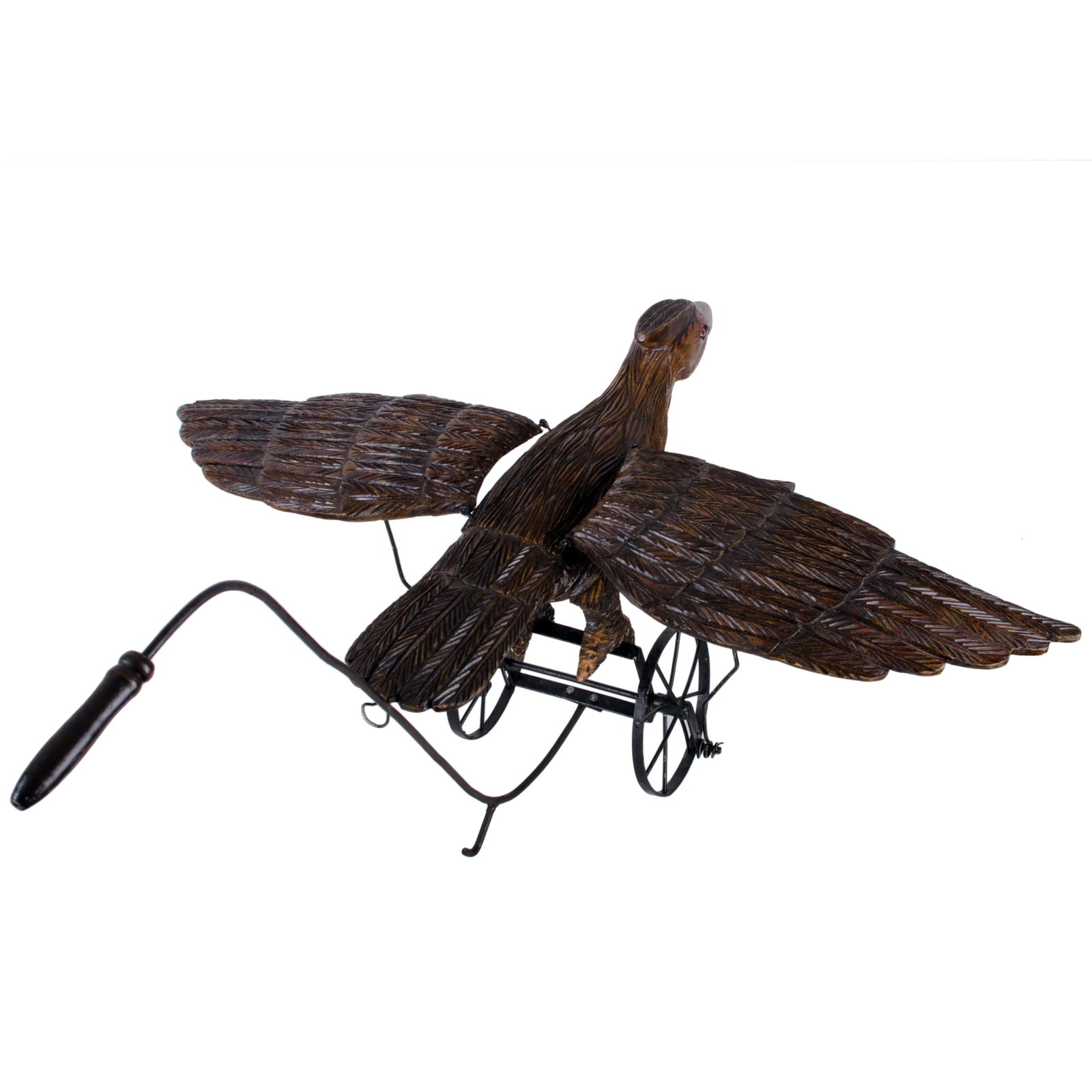 Mechanical Eagle Push Toy - 7