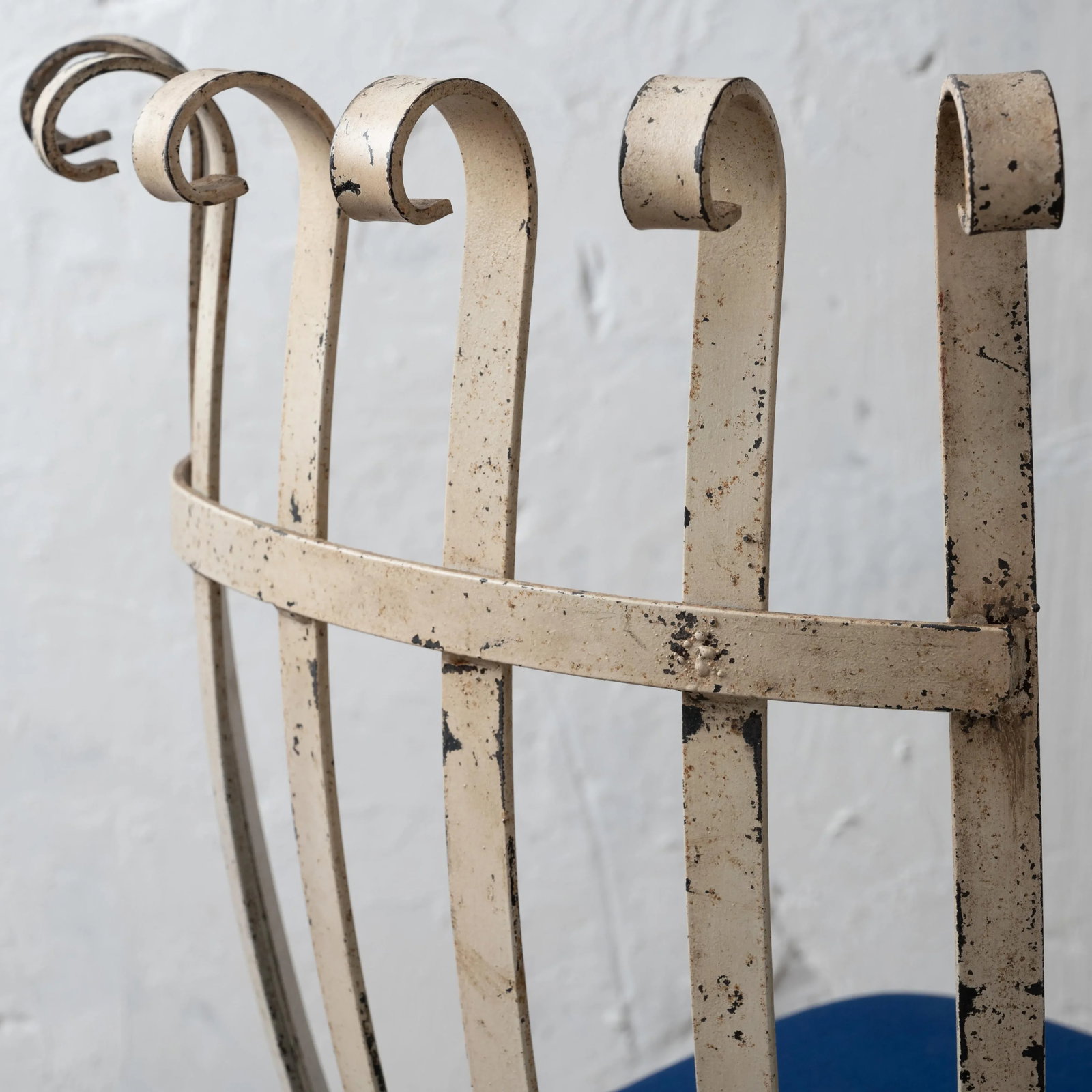 Scrolled Wrought Iron Chairs - Set of 4 - 5