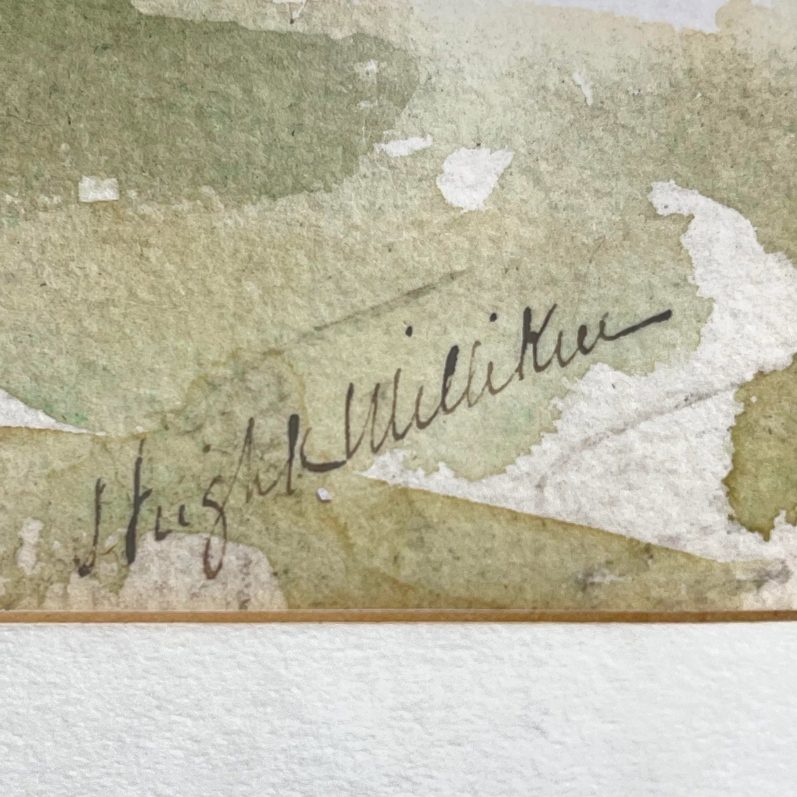 1960's Original Watercolor Framed Painting - 12