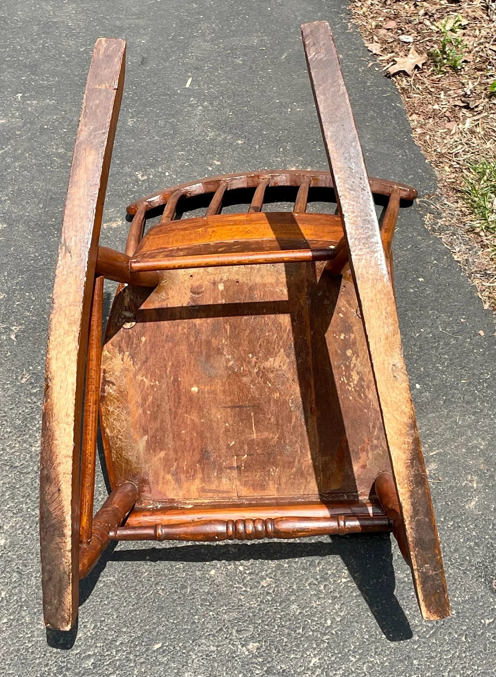 Antique Pennsylvania Nursing/Sewing Rocker - 10