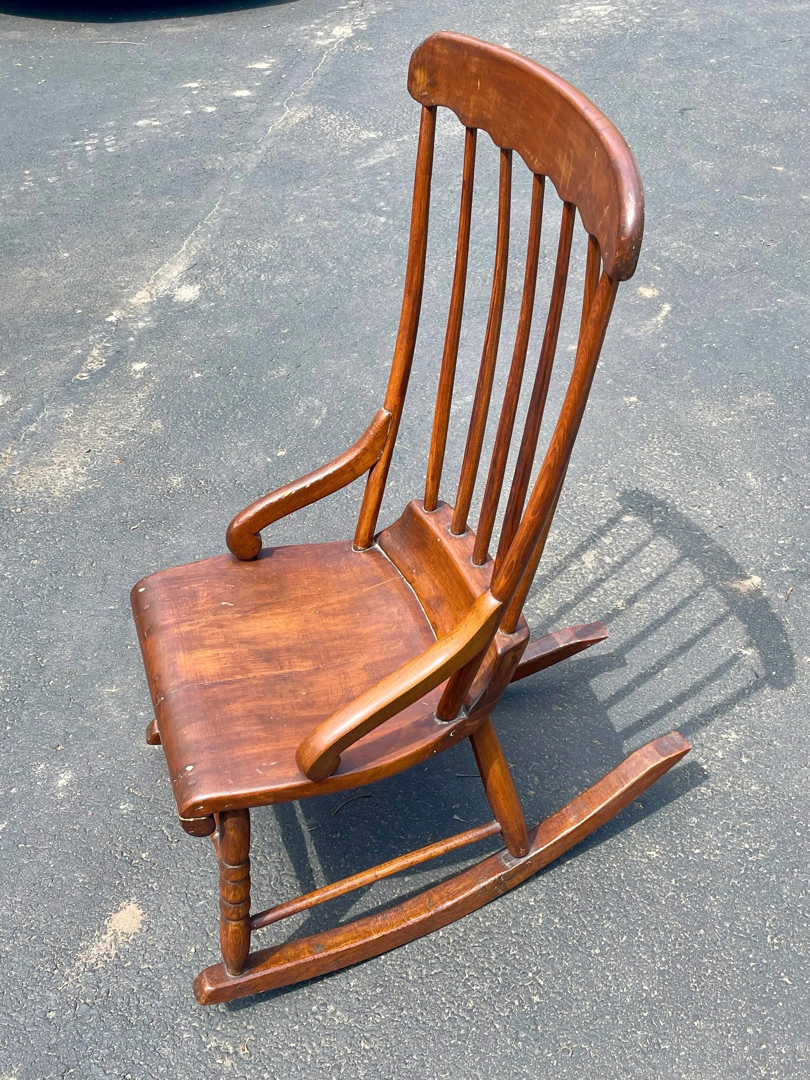 Antique Pennsylvania Nursing/Sewing Rocker - 2