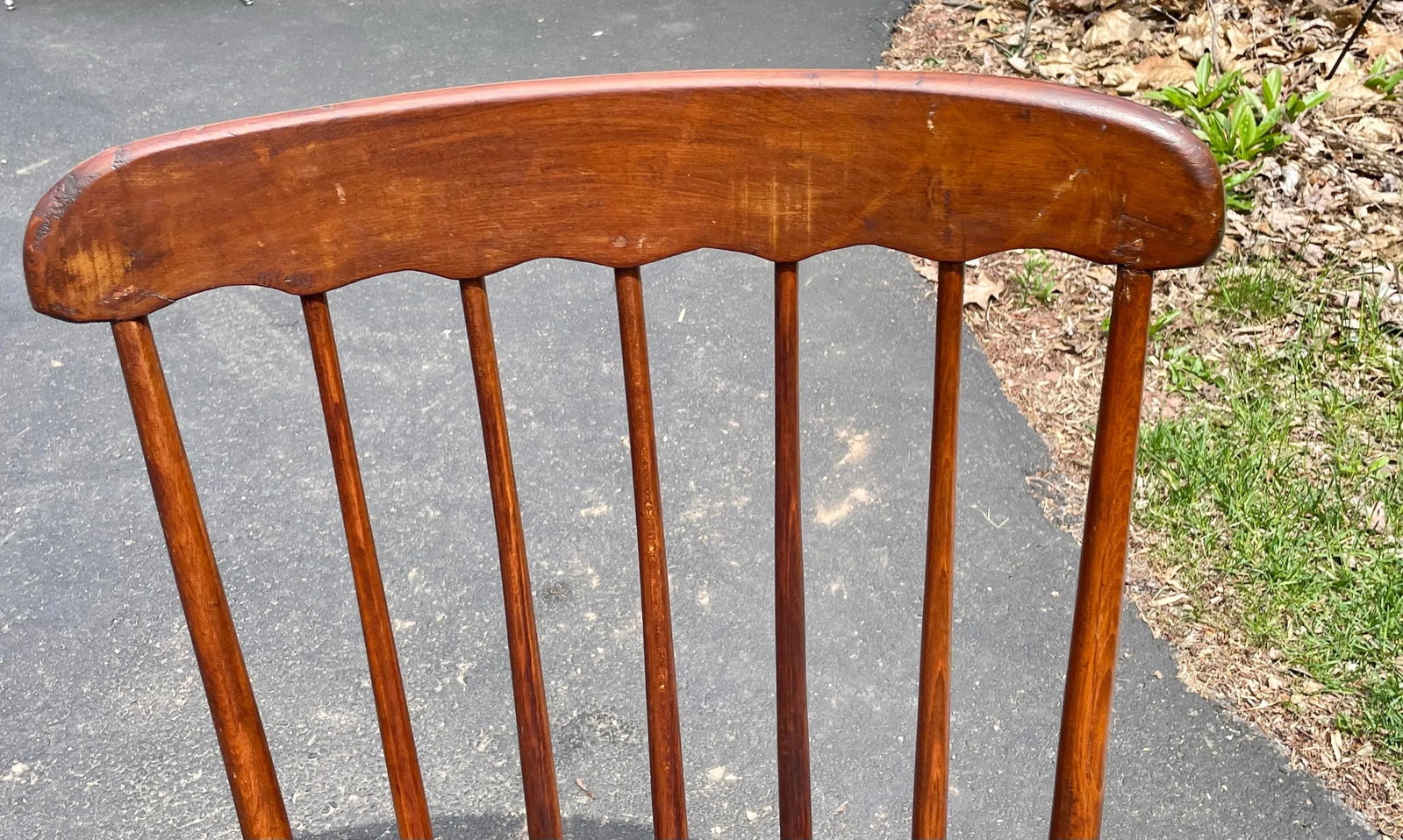 Antique Pennsylvania Nursing/Sewing Rocker - 6