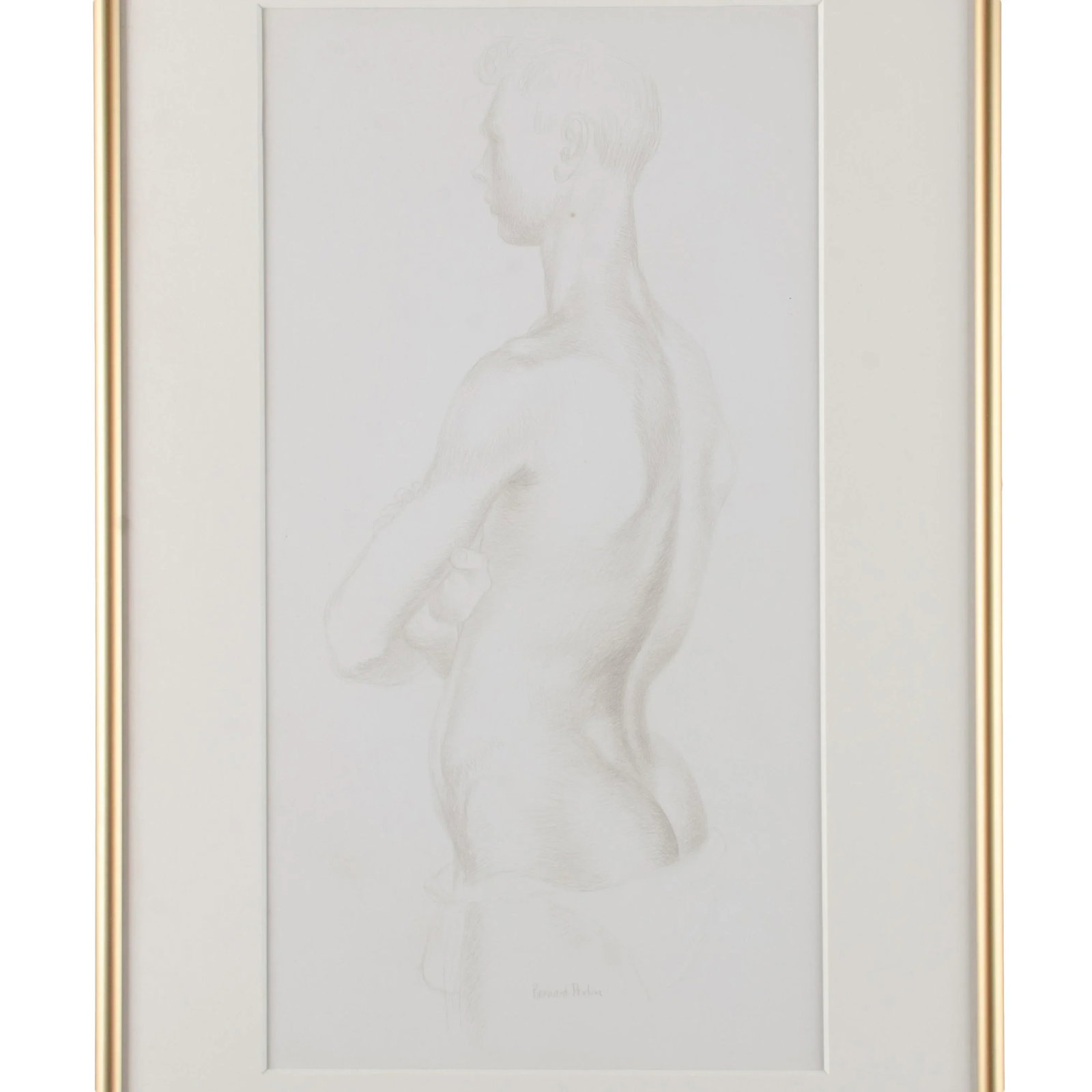 Bernard Perlin Self Portrait Sketch - 2