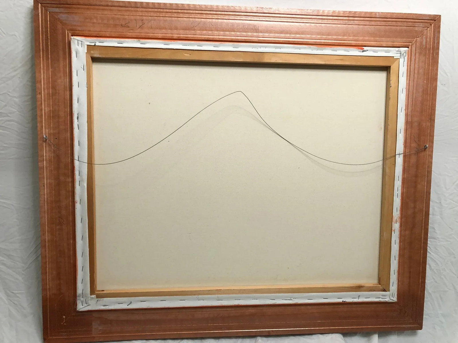 "The Quiet Recline" - Late 20th Century Oil on Canvas, Framed - 2