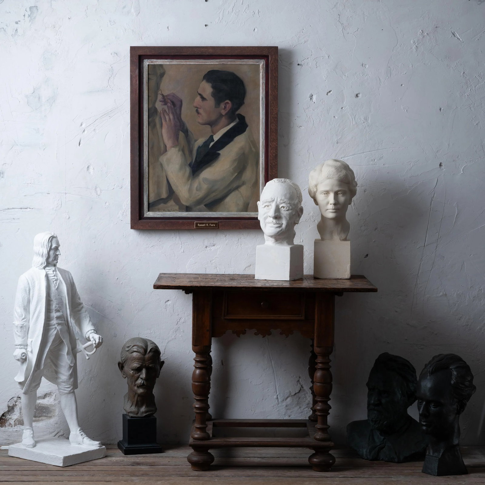 Rosario Russell Fiore Plaster Bust - 3