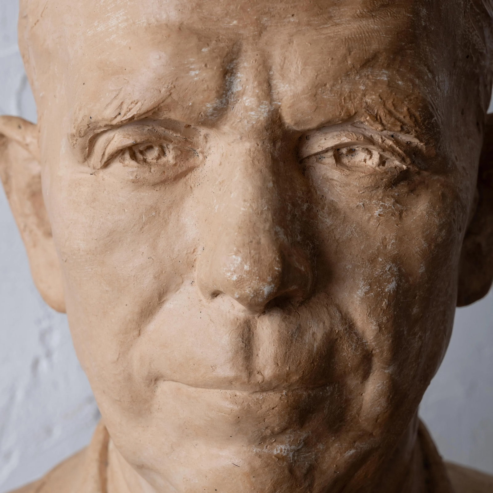 General George C. Marshall Plaster Bust by Rosario Russell Fiore - 6