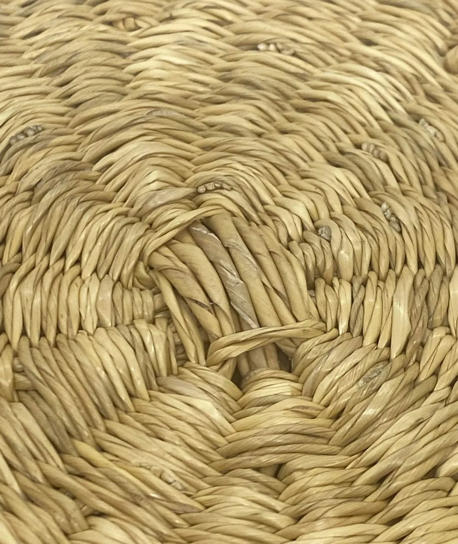 Mid 20th Century Vintage Bohemian Hand Woven Basket - 9