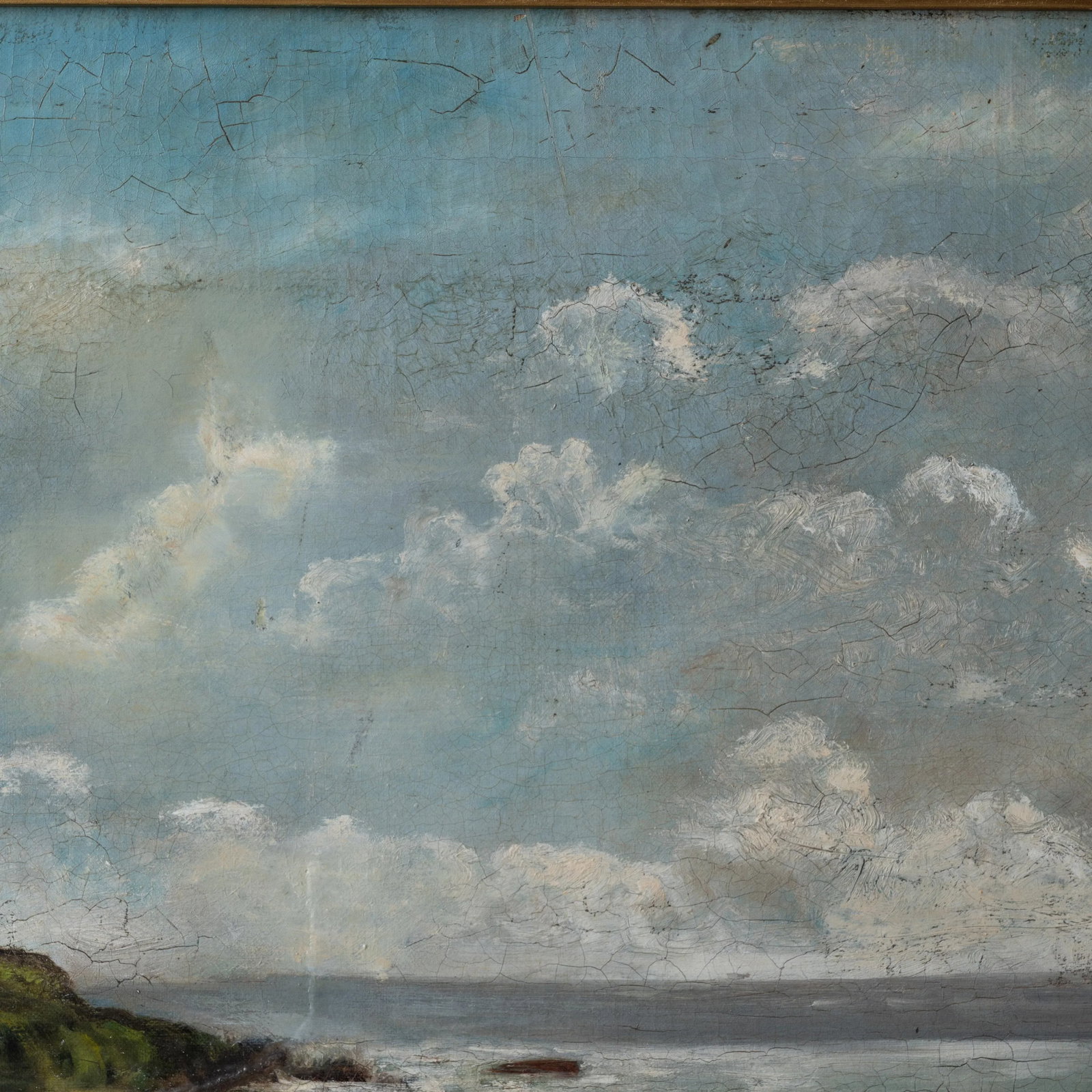 "Young Dreams" Genre Painting After James Clarke Hook - 4