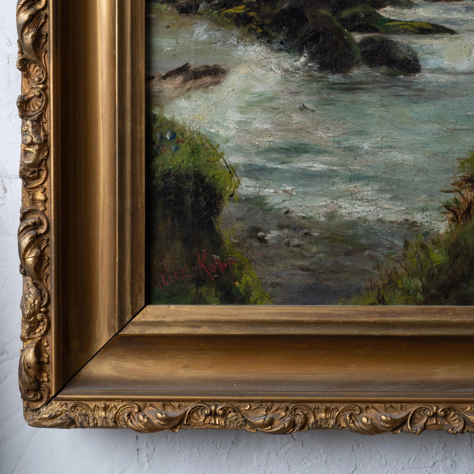 "Young Dreams" Genre Painting After James Clarke Hook - 5