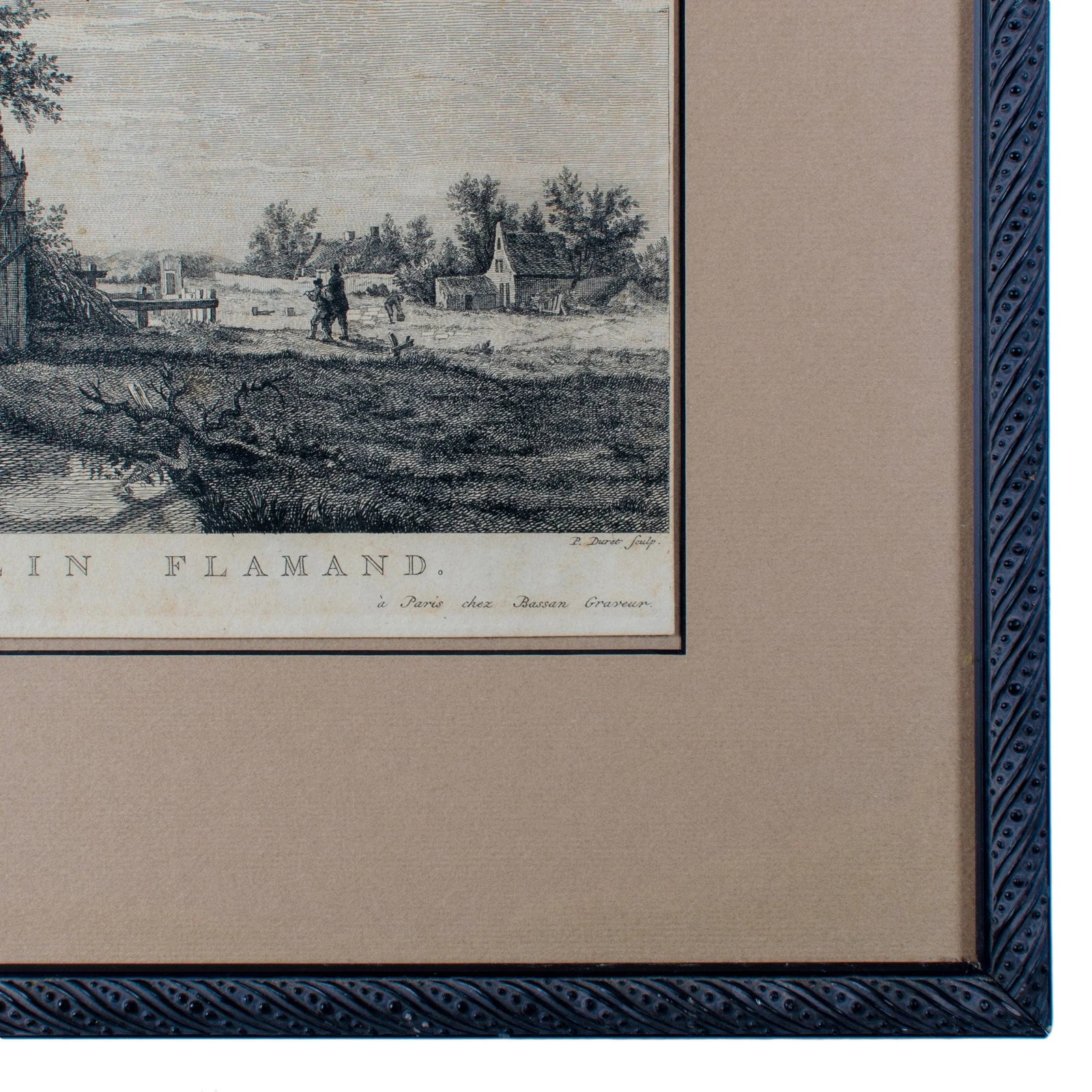 Le Moulin Flamand C1762-1766, Pierre Jacques Duret After Ruisdael - 4
