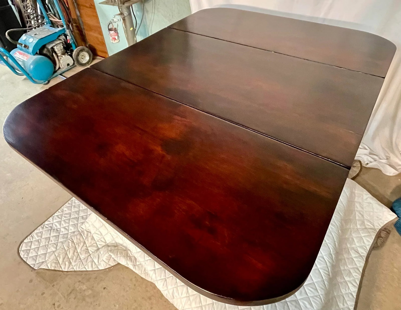 Antique Sheraton Drop Leaf Table - 11