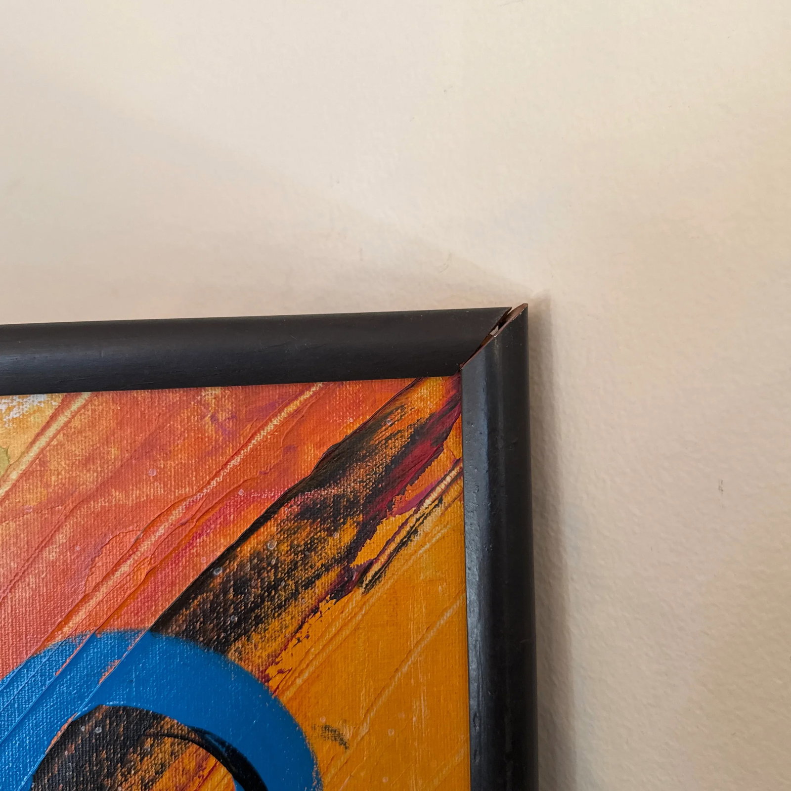 1970s Vintage Abstract Portraiture, Painting by Peter Robert Keil, Framed - 8