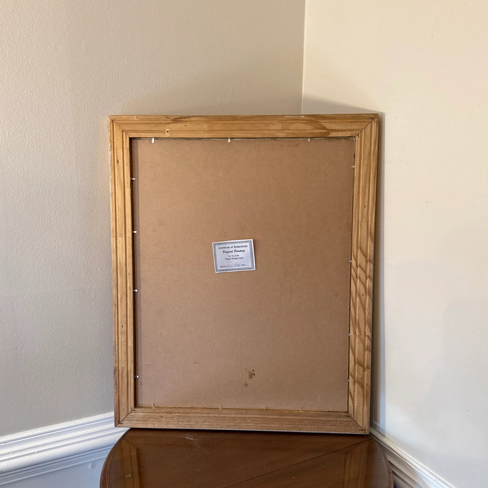 1970s Peter Keil Abstract Painting Framed - 9