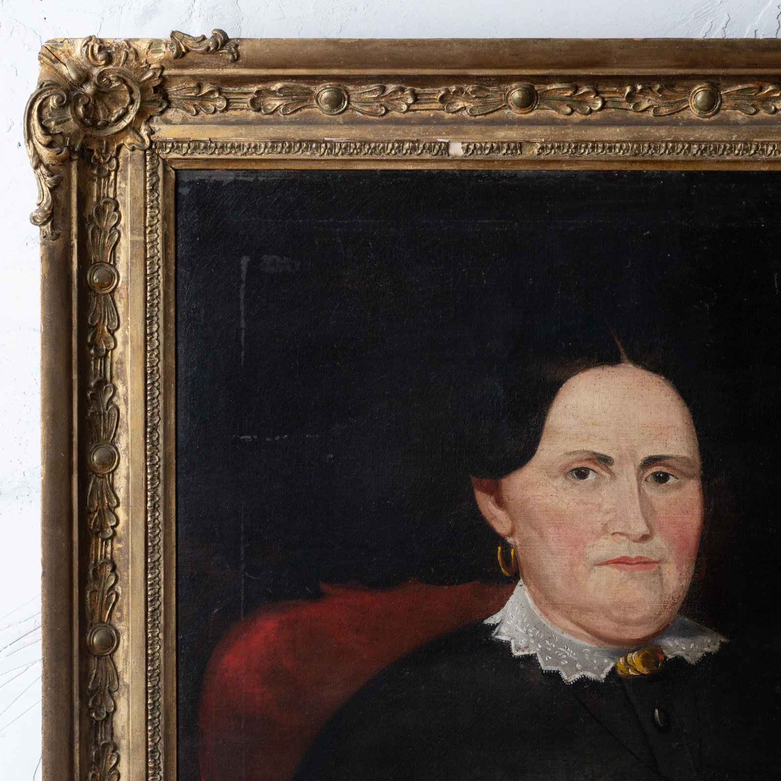 American School Portrait of a Lady, c.1840 - 4