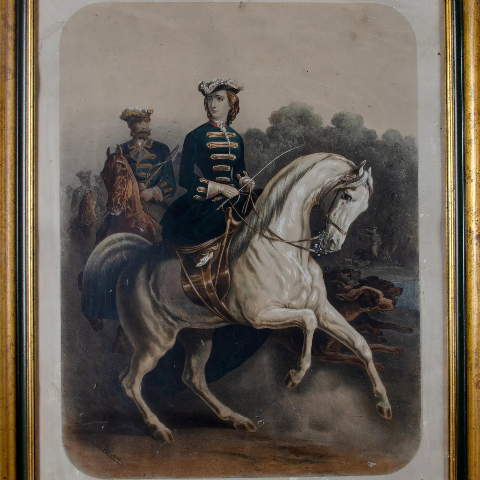 Le Imperatrice Eugenie Lithograph, C.1850s - 2