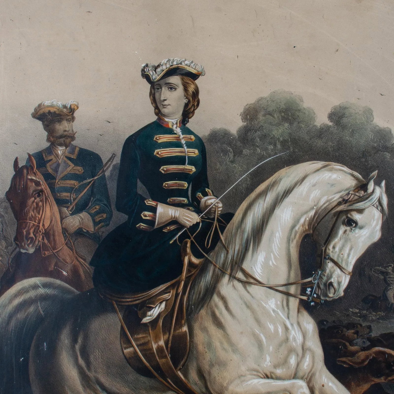 Le Imperatrice Eugenie Lithograph, C.1850s - 3