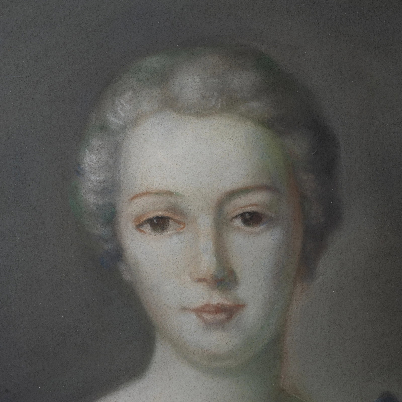 Madame De Pompadour Pastel Porait After Jean-Marc Nattier, 19th Century - 4