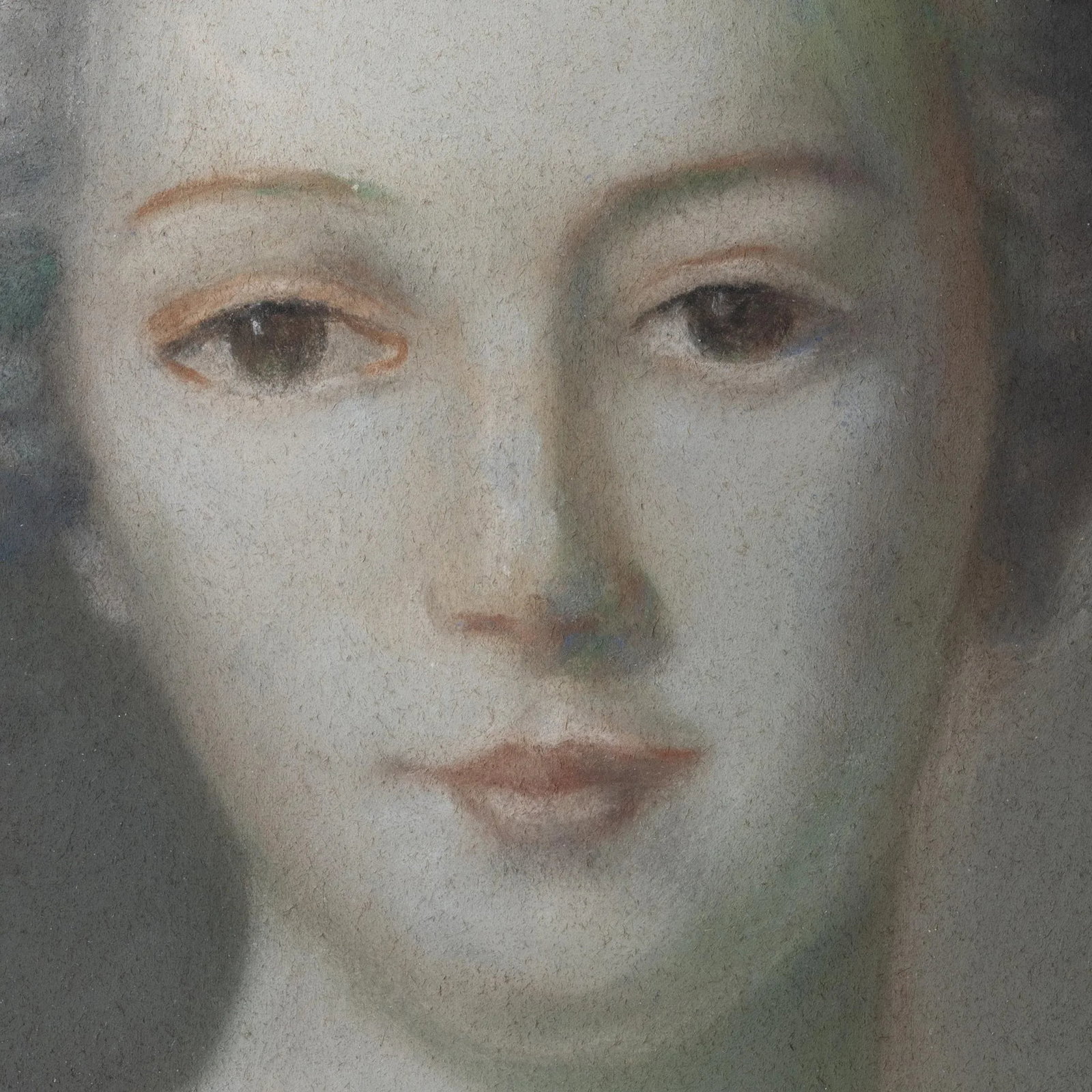 Madame De Pompadour Pastel Porait After Jean-Marc Nattier, 19th Century - 5