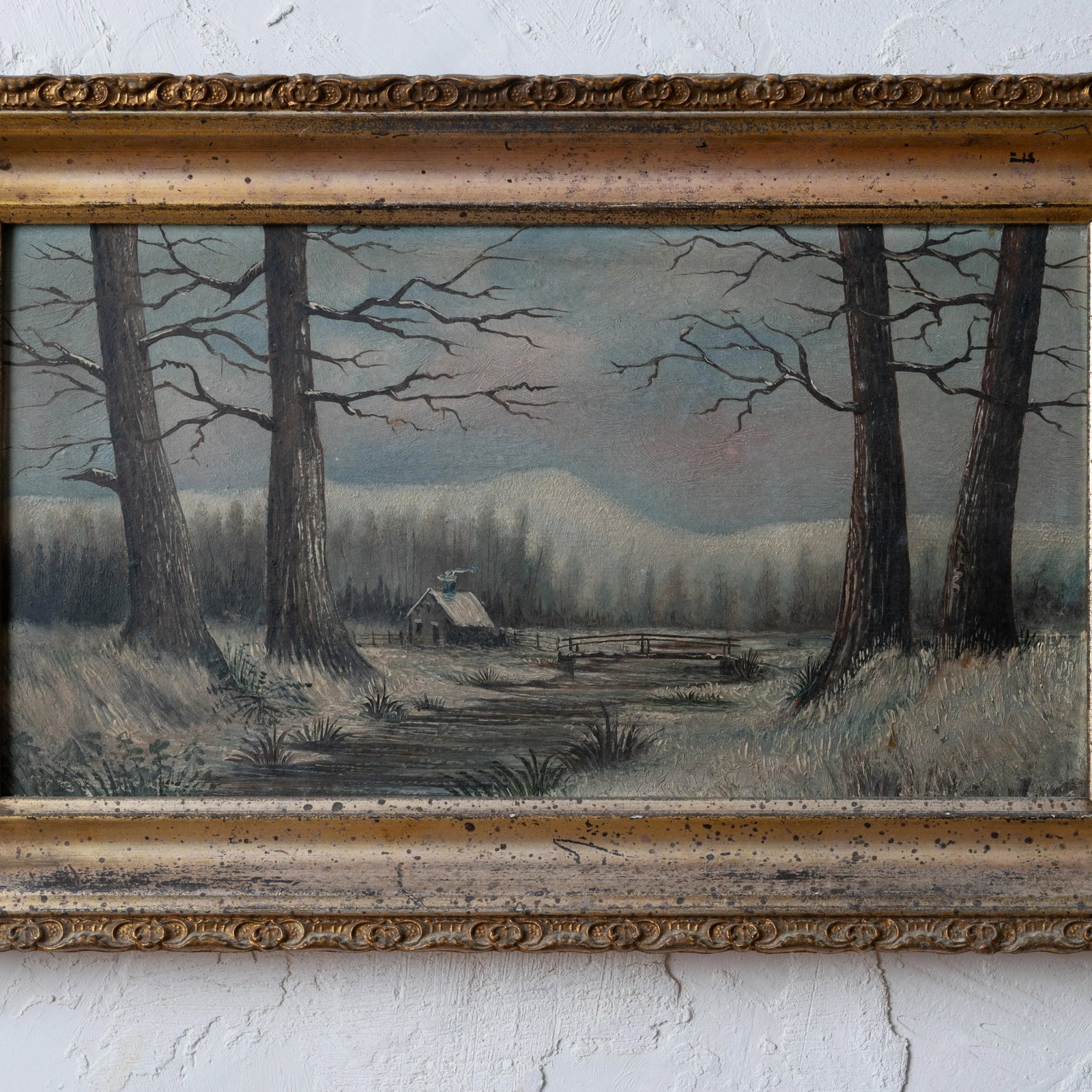 Conrad F. Haeseler Winter Scene Painting - 2