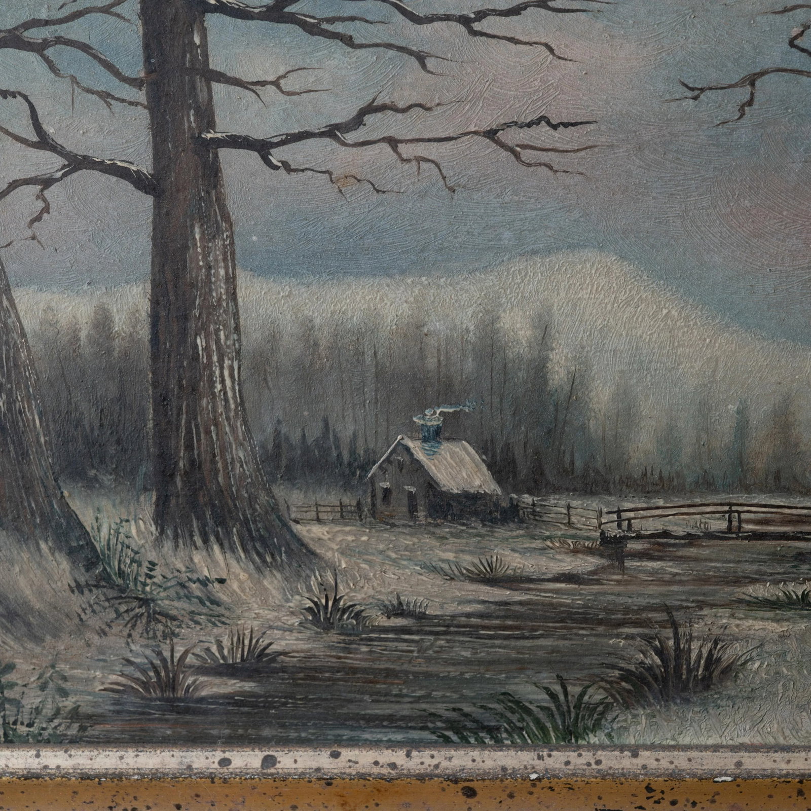 Conrad F. Haeseler Winter Scene Painting - 4