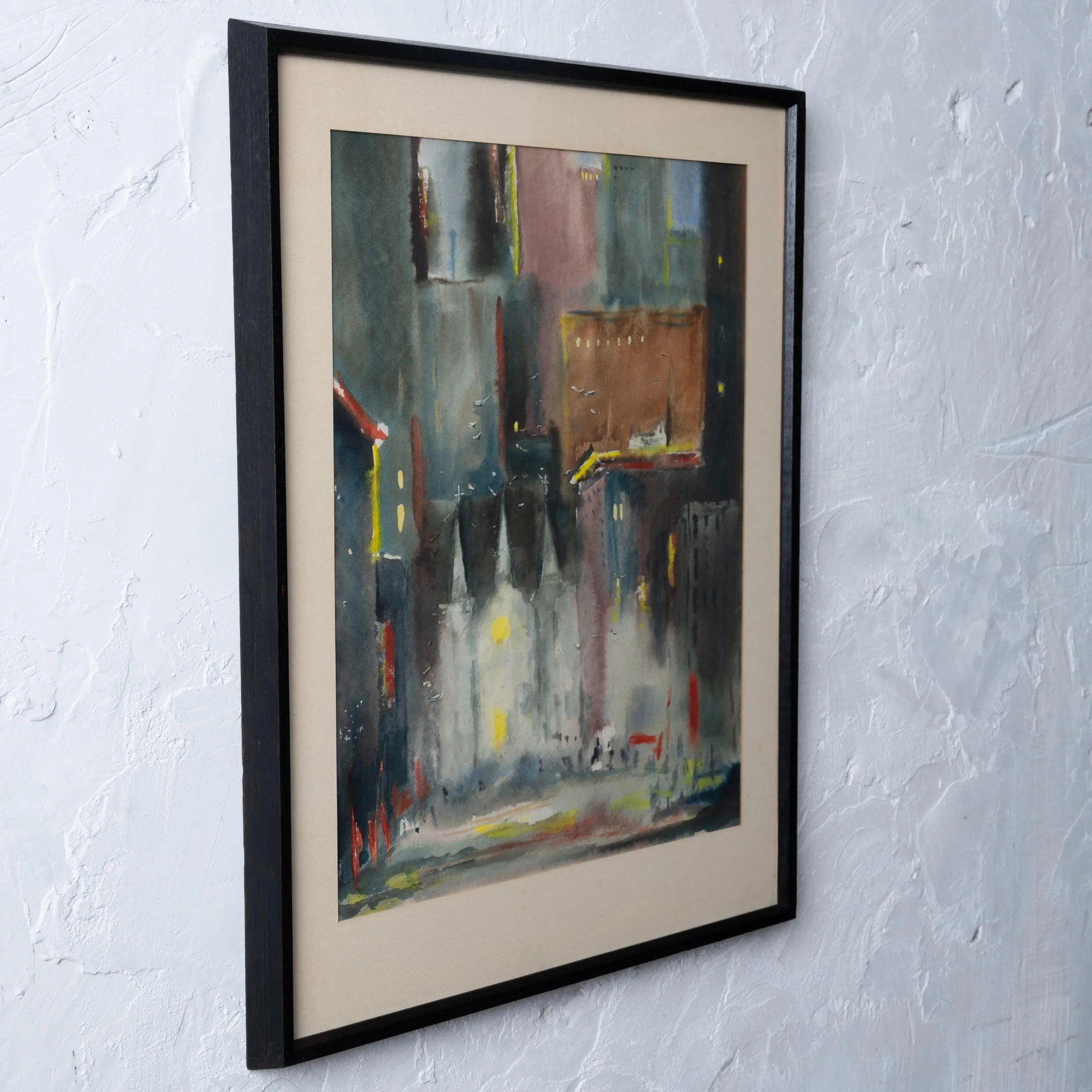 Thompson Church Cityscape Watercolor - 7