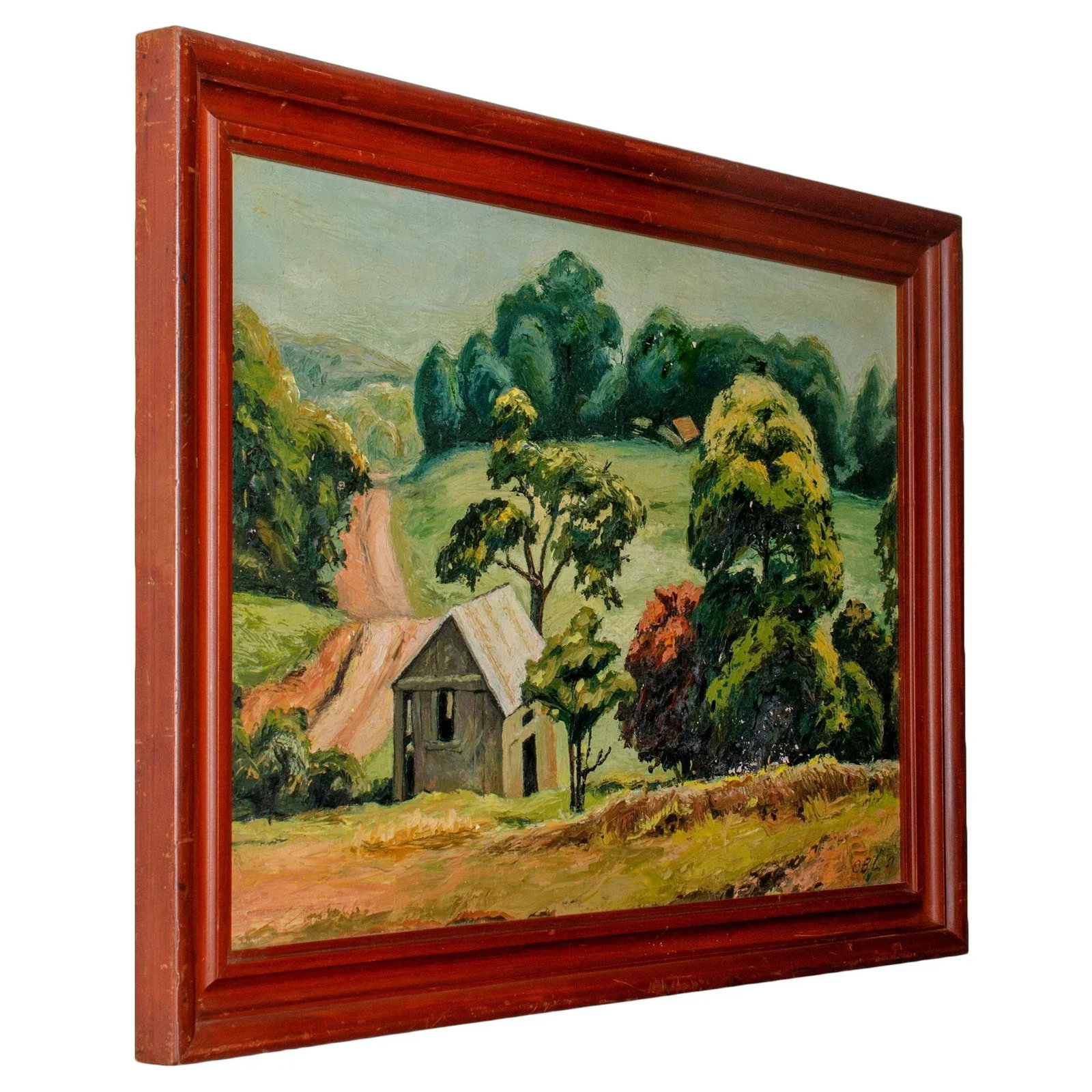 Mid-Century California Landscape Painting, 1951 - 3