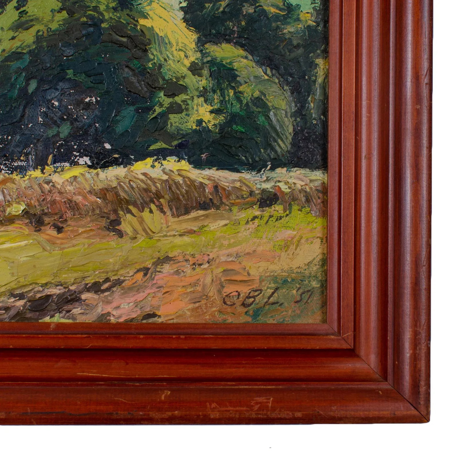 Mid-Century California Landscape Painting, 1951 - 4