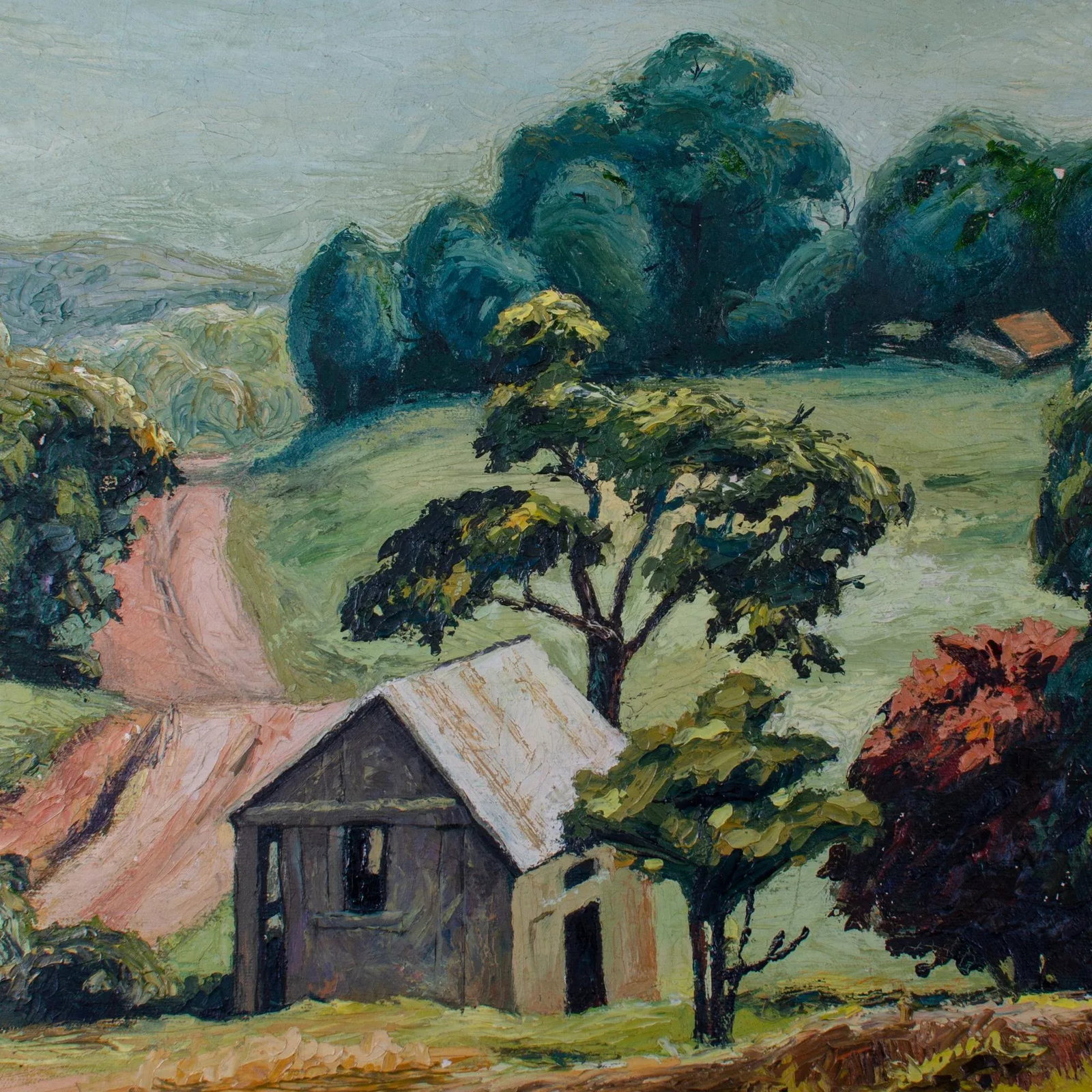 Mid-Century California Landscape Painting, 1951 - 6