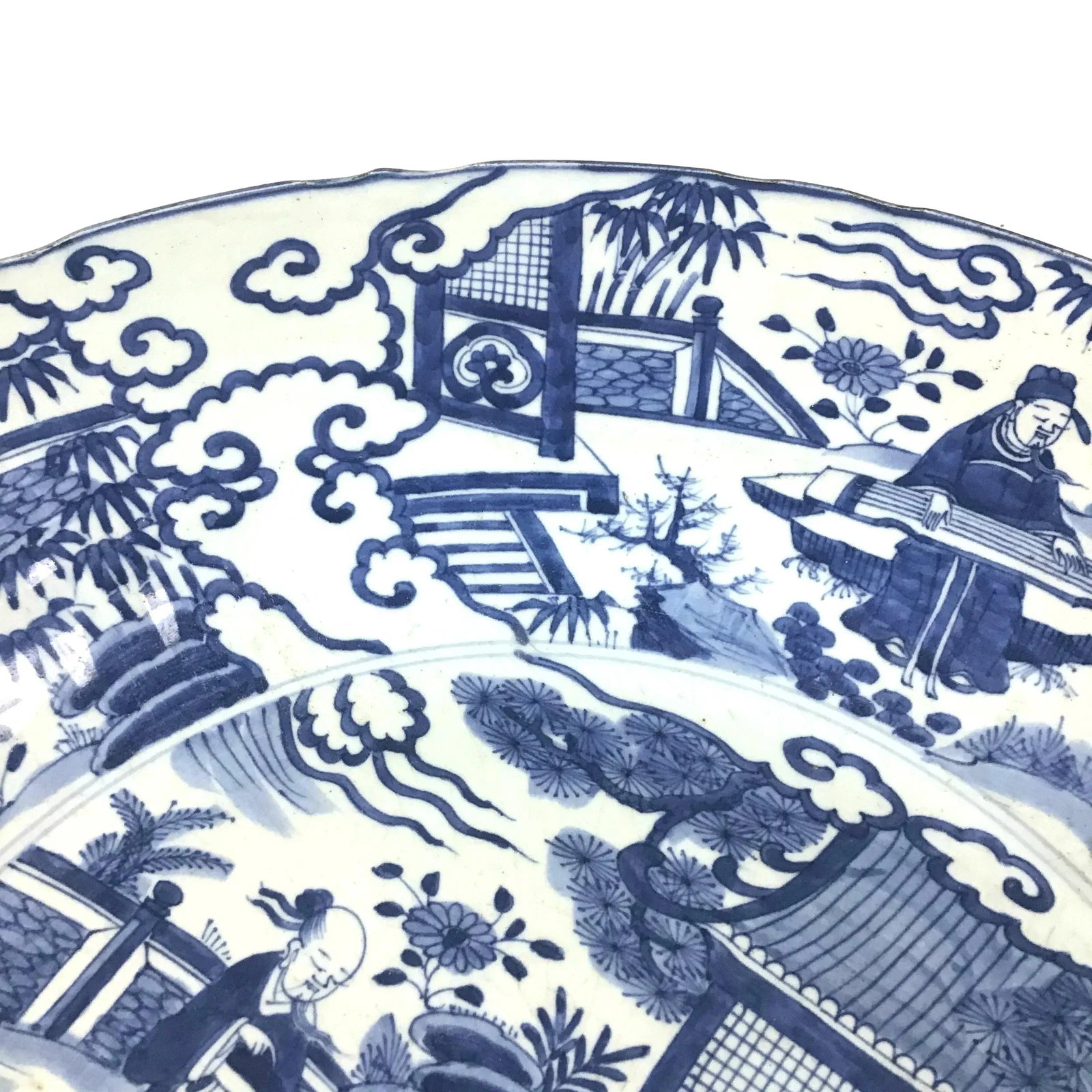 1800's Chinese Antique Porcelain Charger - 10