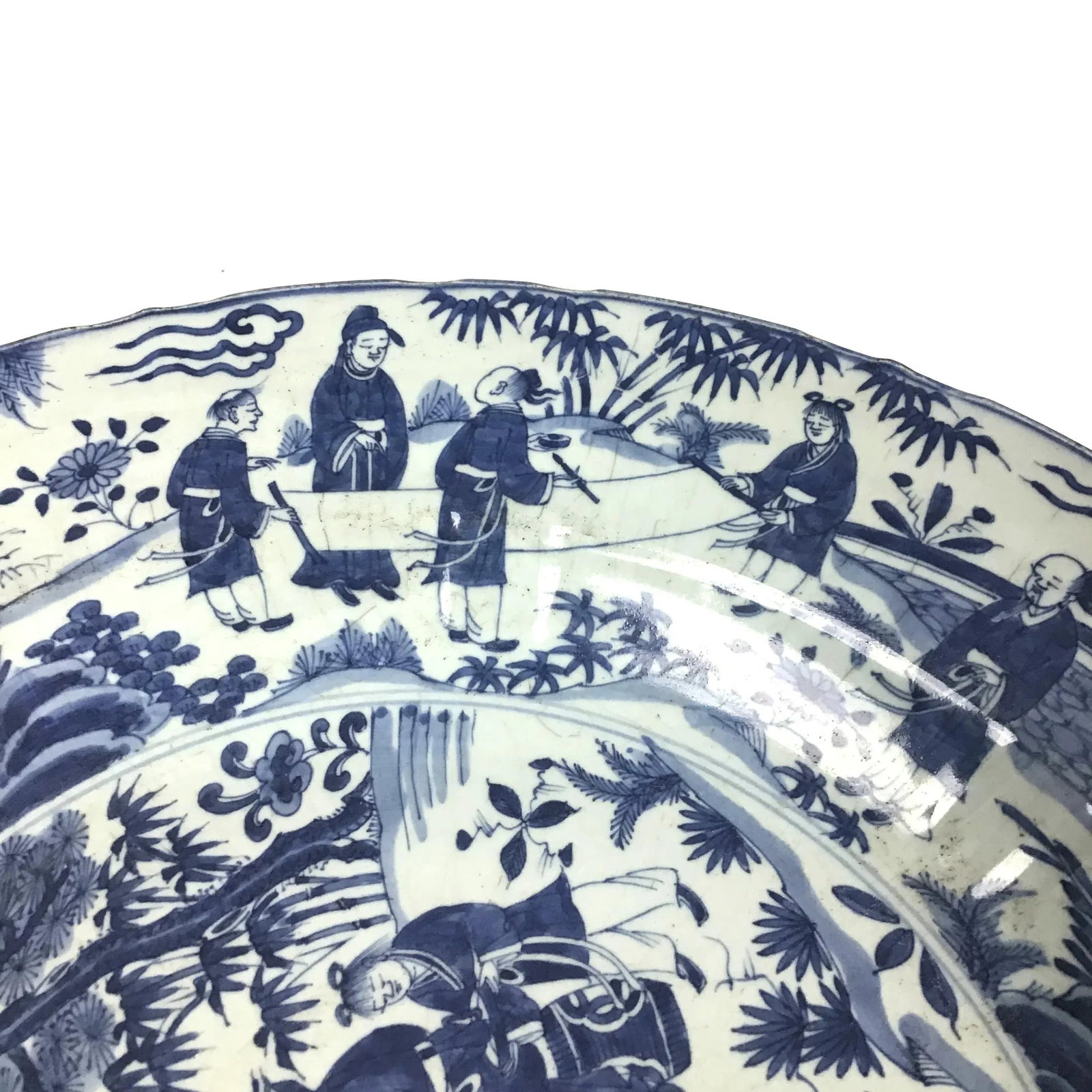 1800's Chinese Antique Porcelain Charger - 7
