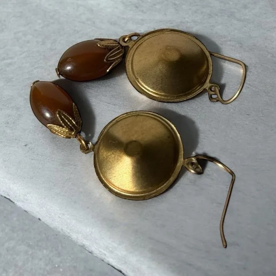 1950s Victorian Revival Horse Essex Dangle Earrings, Set of 2 - 5