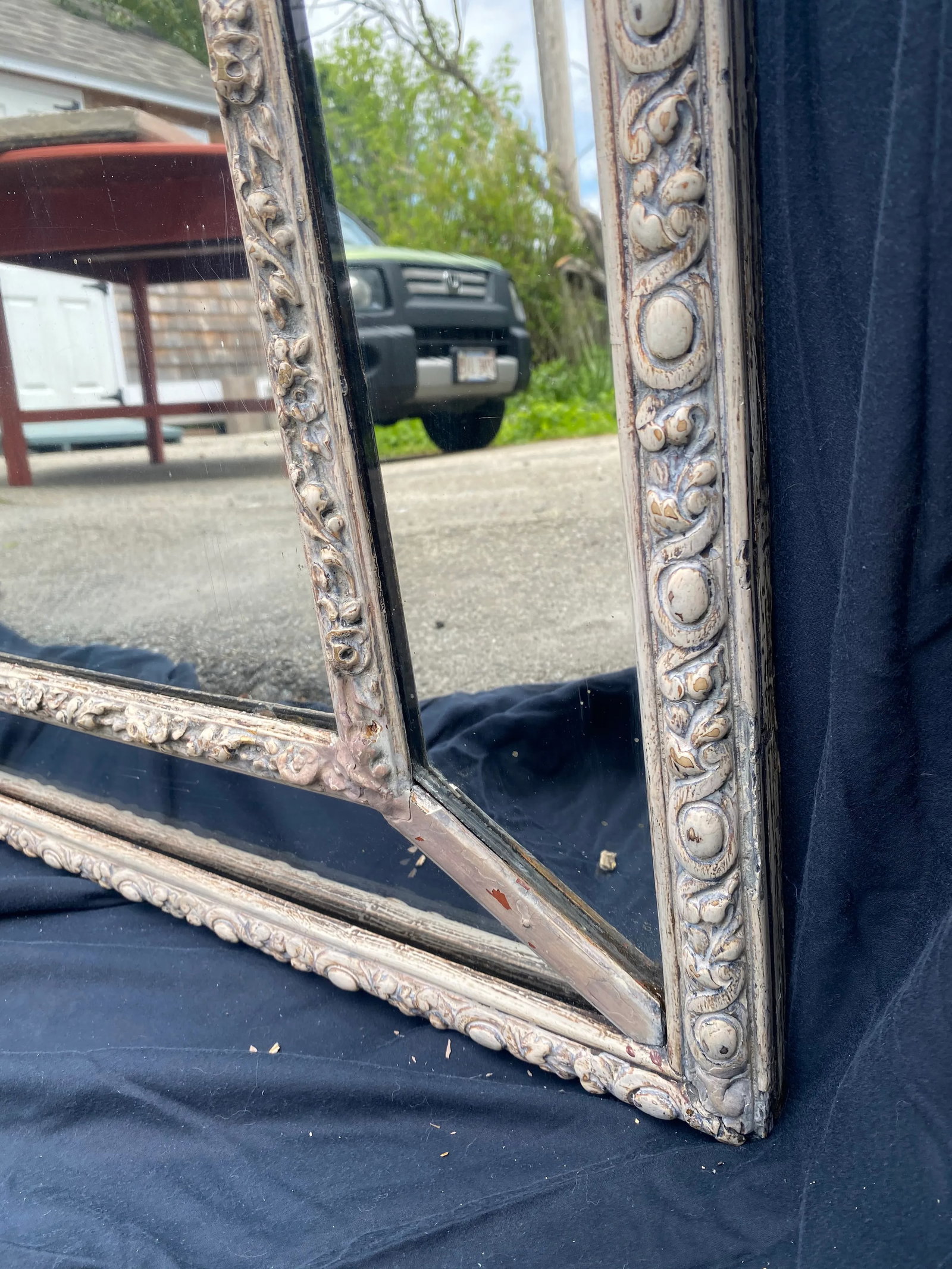 Louis XVI Style Pier Mirror - 6