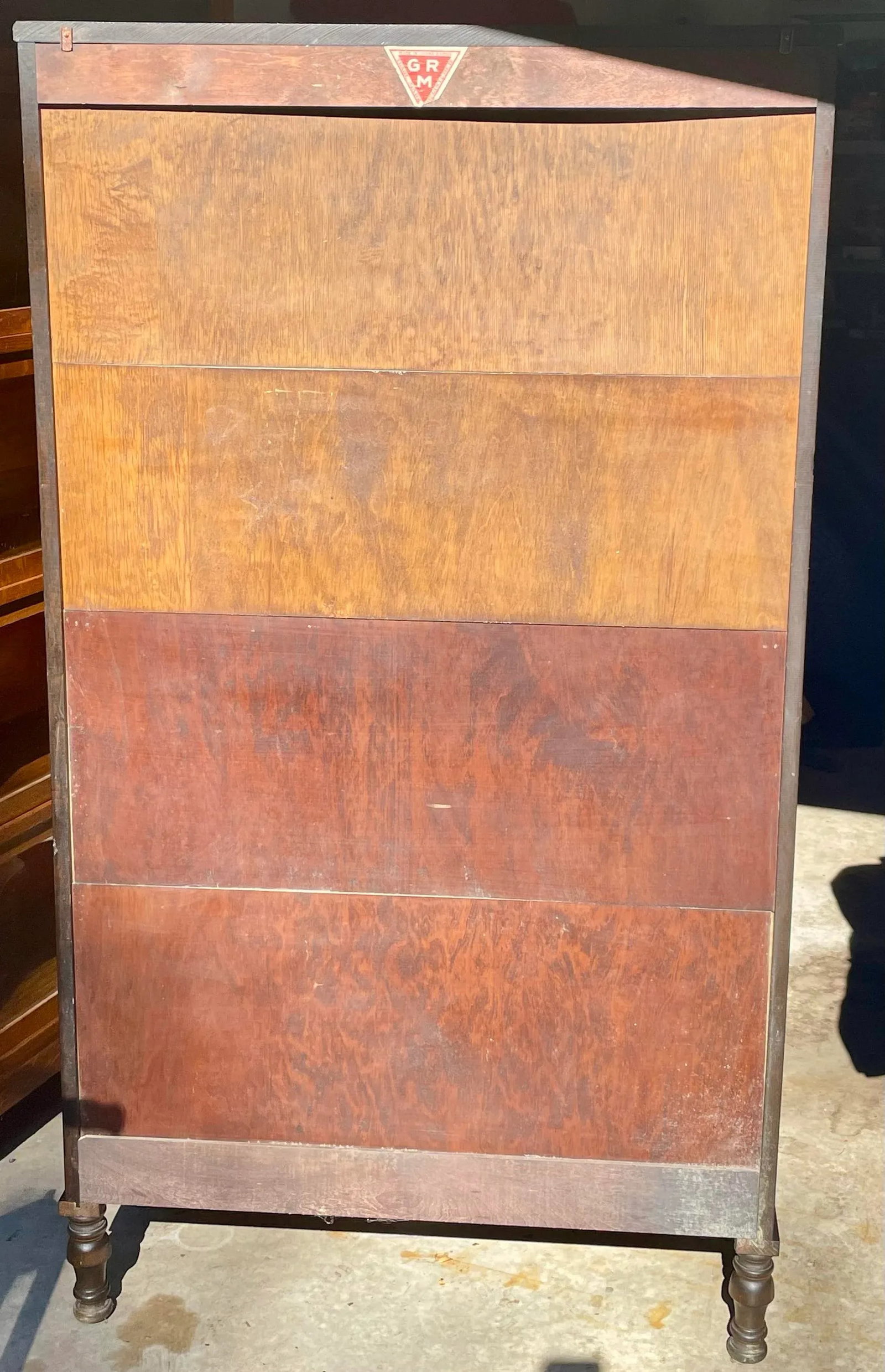 Gunn Vintage Barrister Style Bookcase - 12