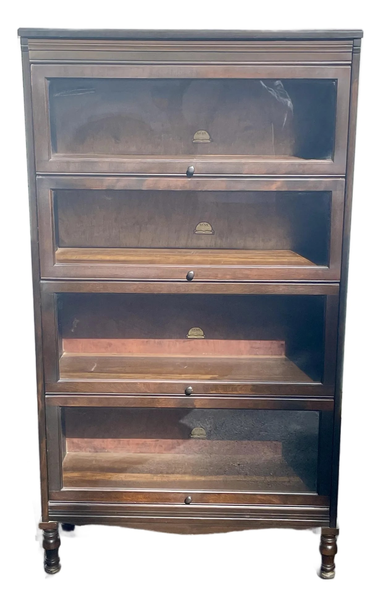 Gunn Vintage Barrister Style Bookcase (1 of 12)