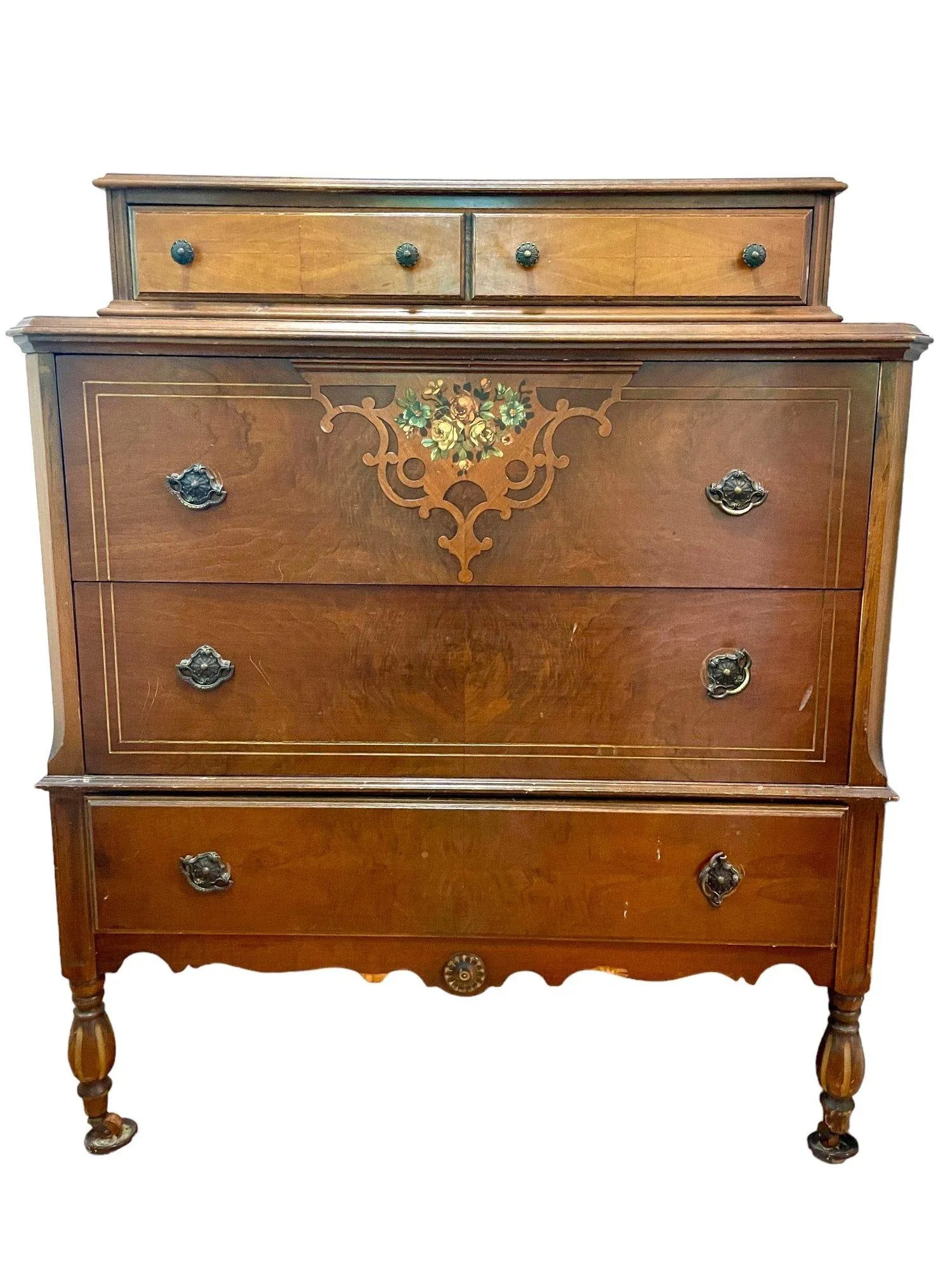 Antique Gentleman's Dresser - White Furniture Co. - 2