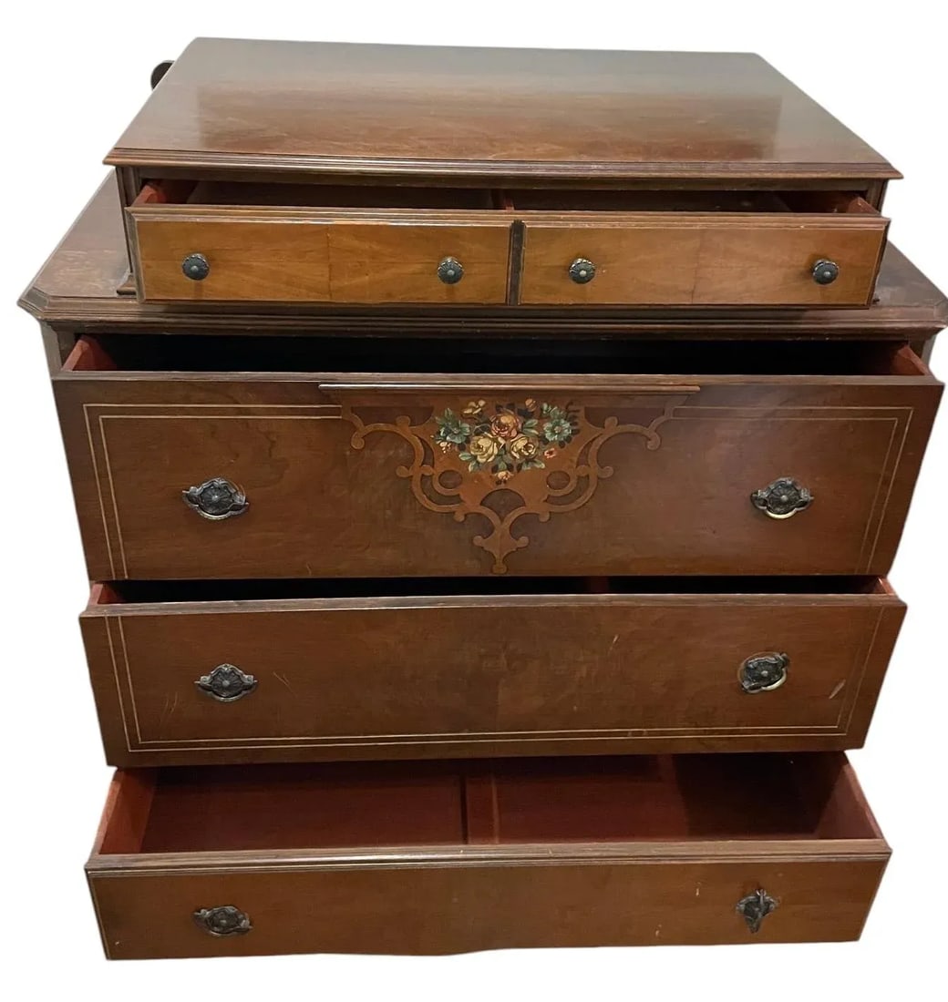 Antique Gentleman's Dresser - White Furniture Co. - 4