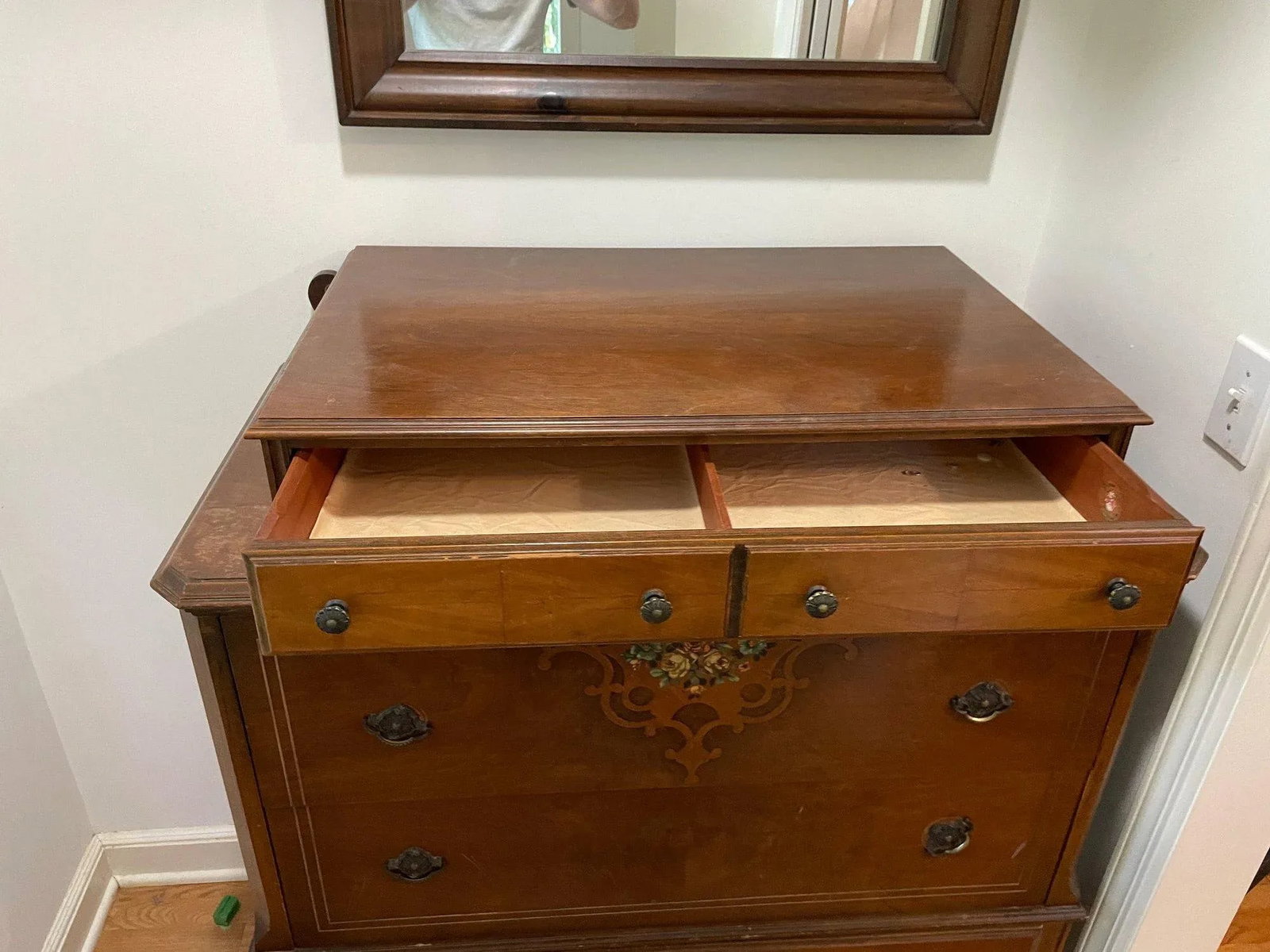 Antique Gentleman's Dresser - White Furniture Co. - 8